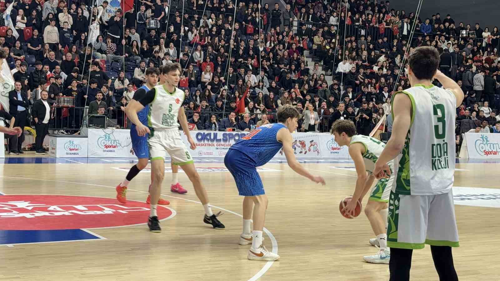 Okul Sporları Basketbol Gençler Türkiye Birinciliği finali İstanbul’da oynandı

