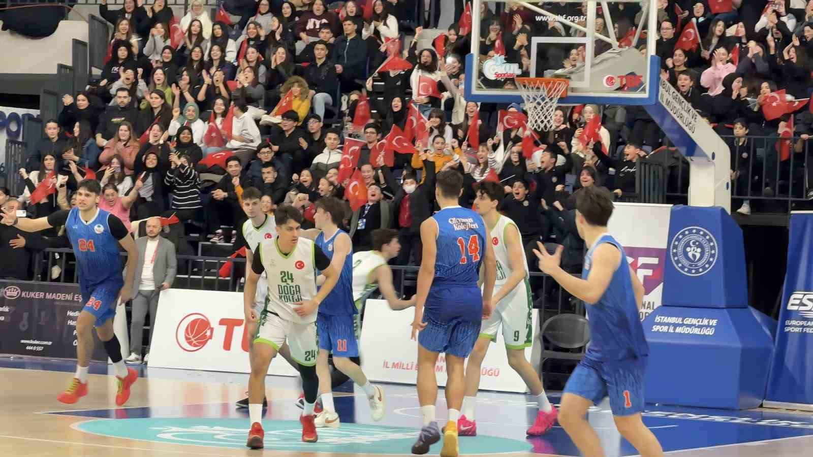 Okul Sporları Basketbol Gençler Türkiye Birinciliği finali İstanbul’da oynandı
