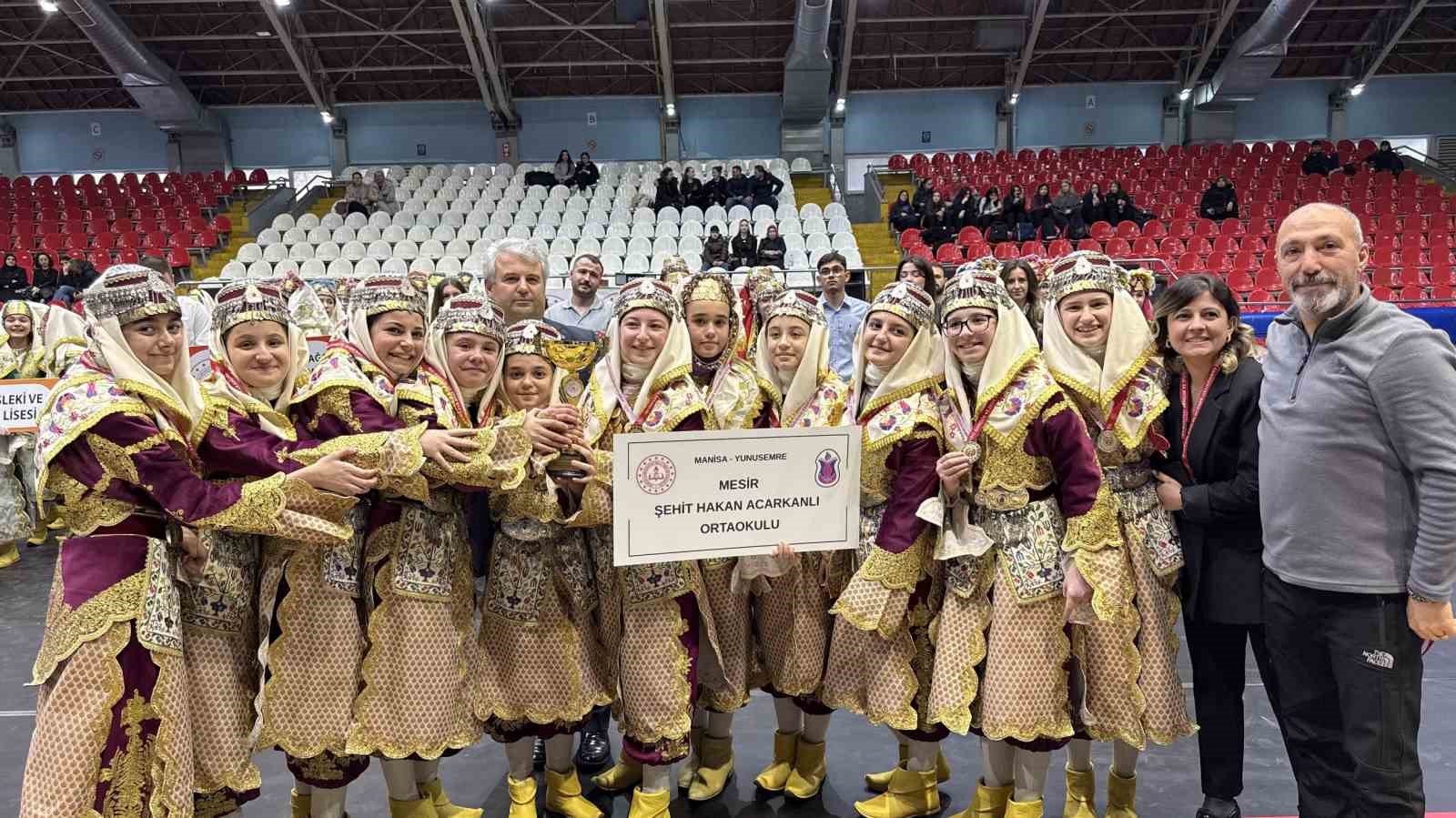 Okul Sporları Halk Oyunları İl Birinciliği yarışmaları tamamlandı
