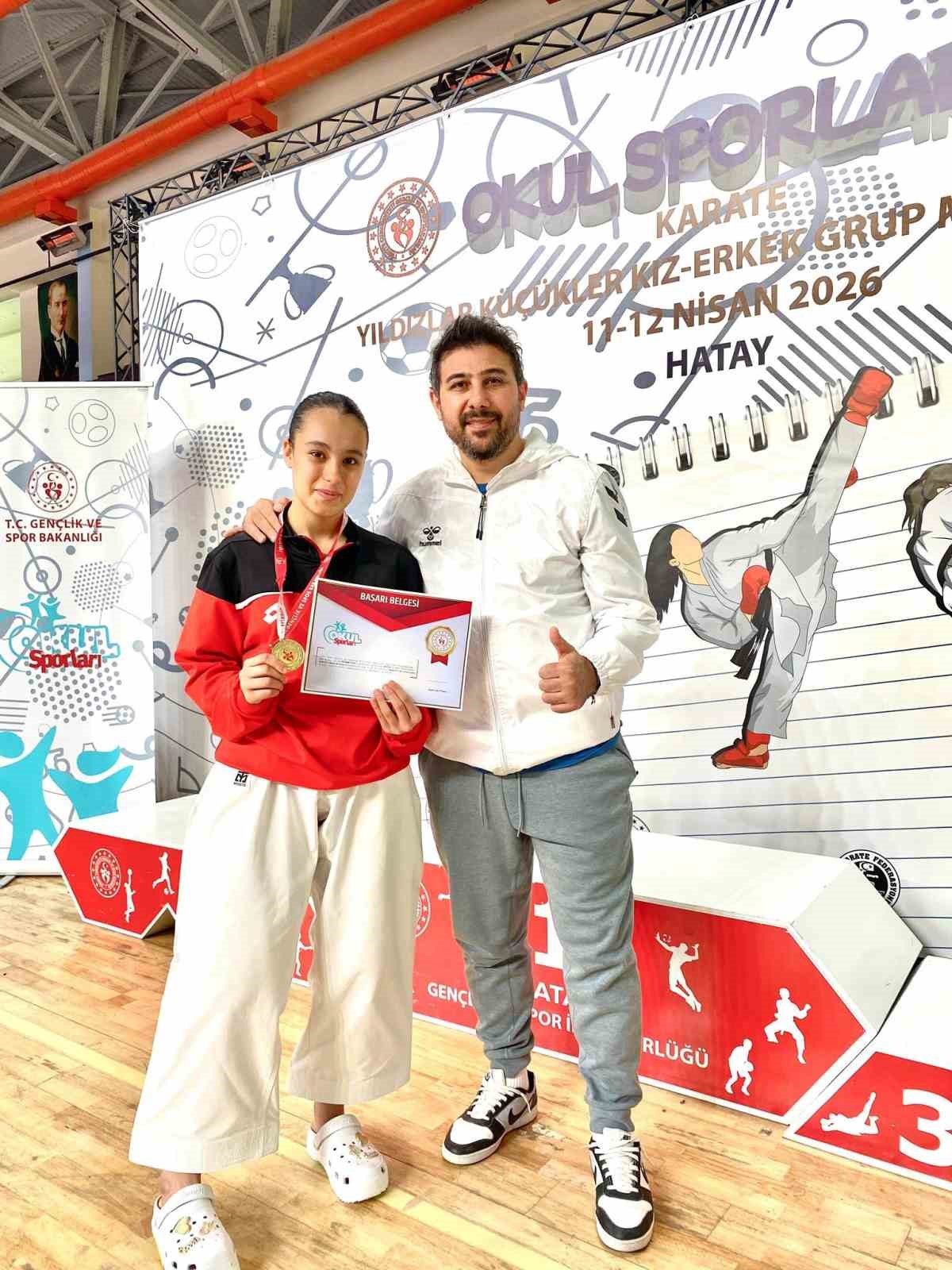 Okul sporları Karete müsabakalarına Kayseri damgası
