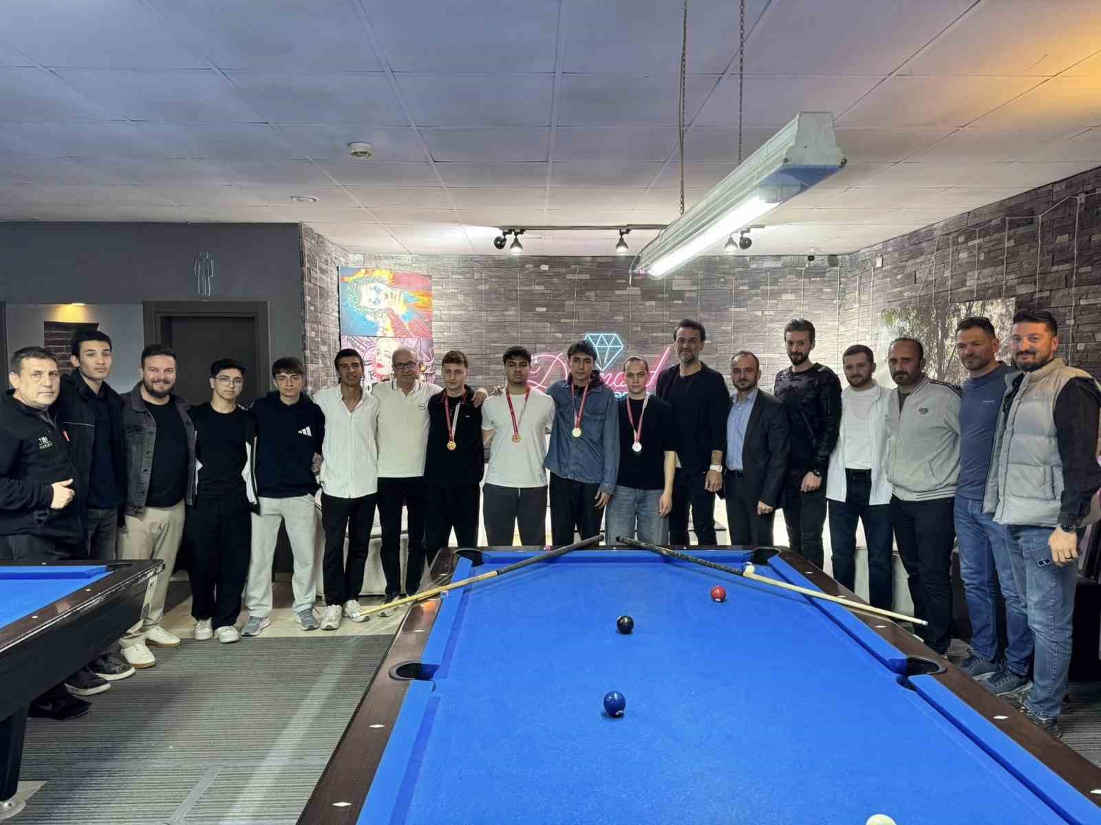 Okul Sporları Pool Bilardo Şampiyonası, Düzce’de yapıldı
