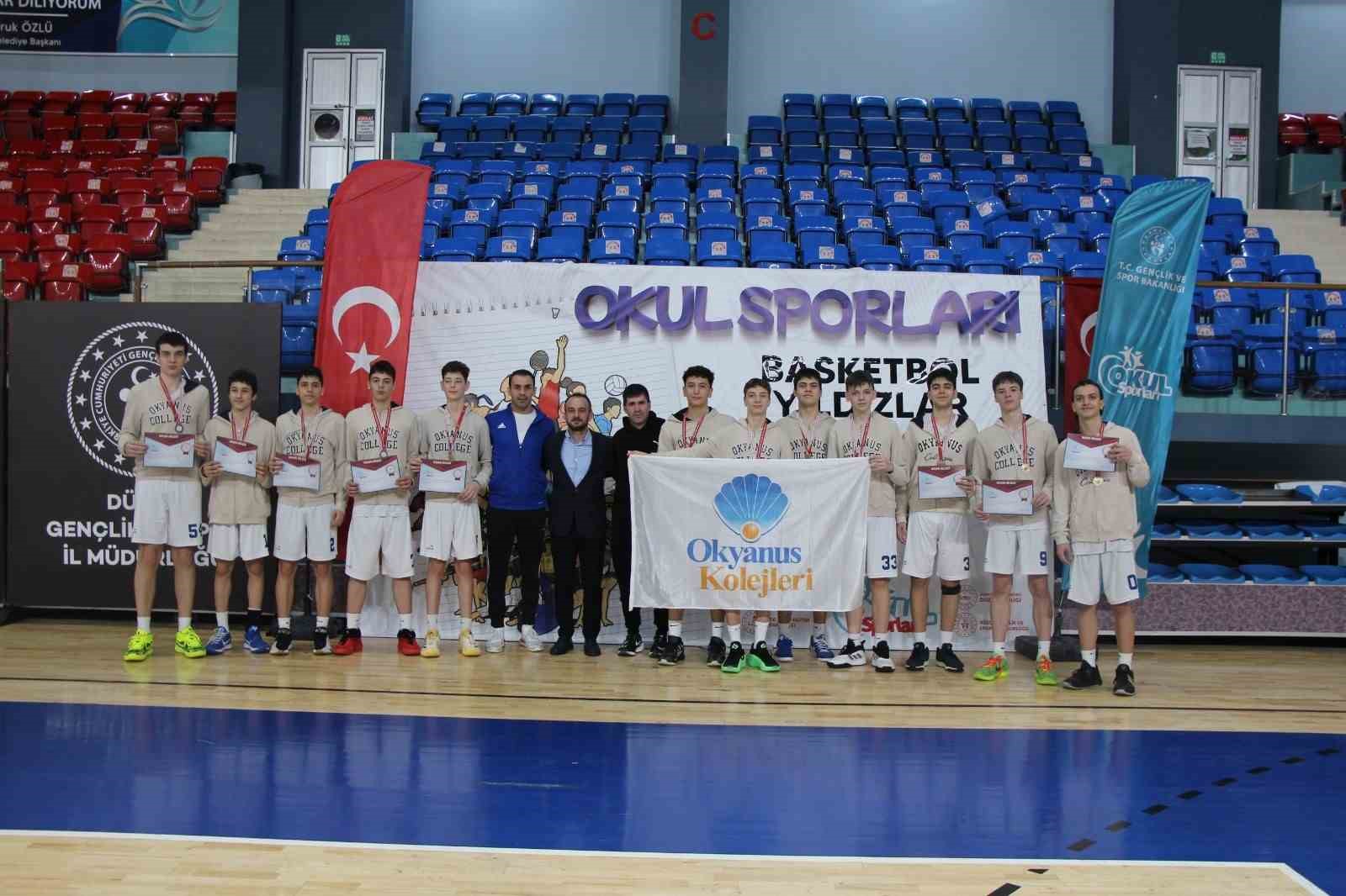 Okul sporları yıldızlar basketbol yarı finalde şampiyonlar belli oldu
