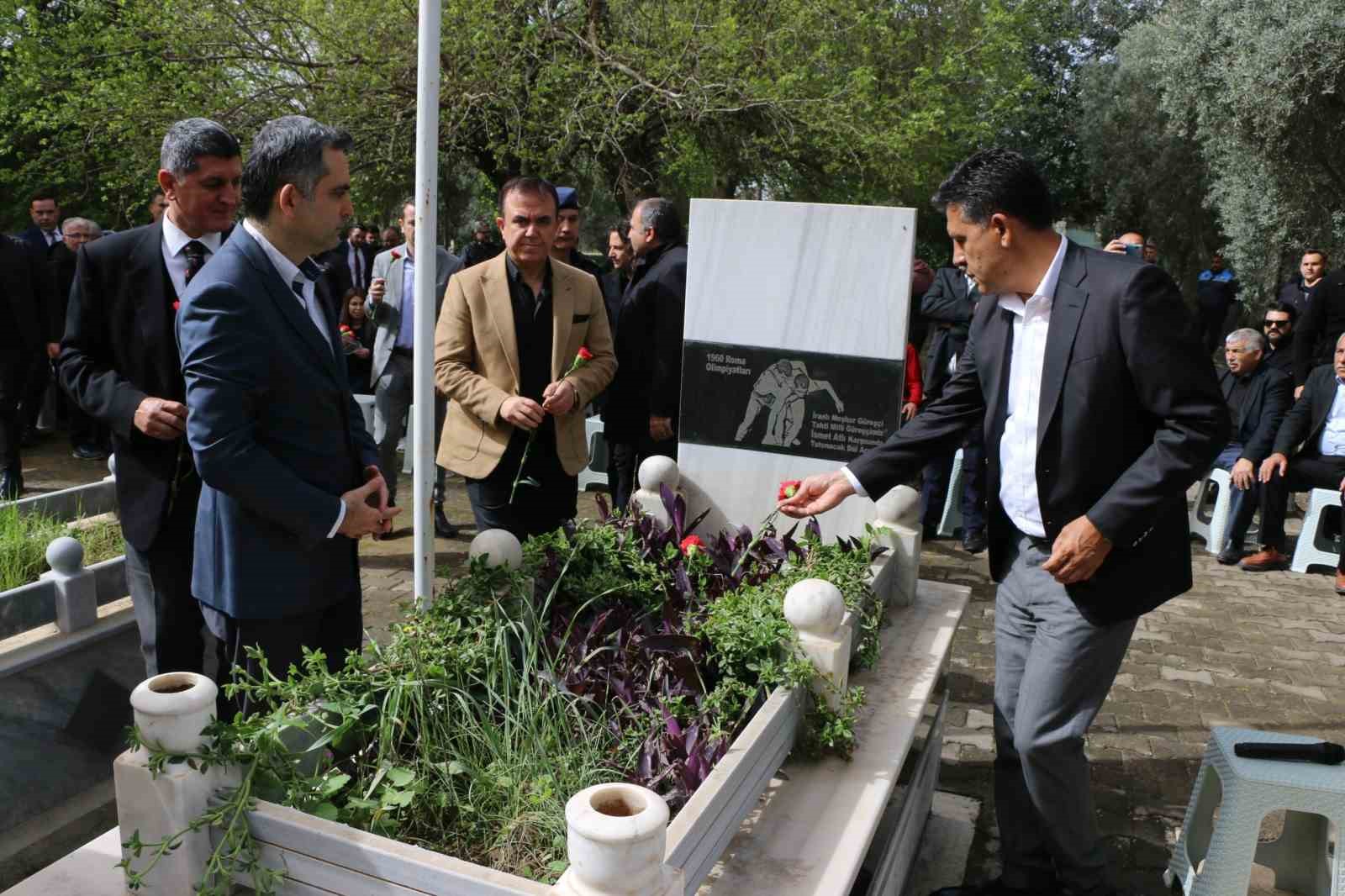 Olimpiyat Şampiyonu milli güreşçi İsmet Atlı vefatının 12’nci yılında anıldı
