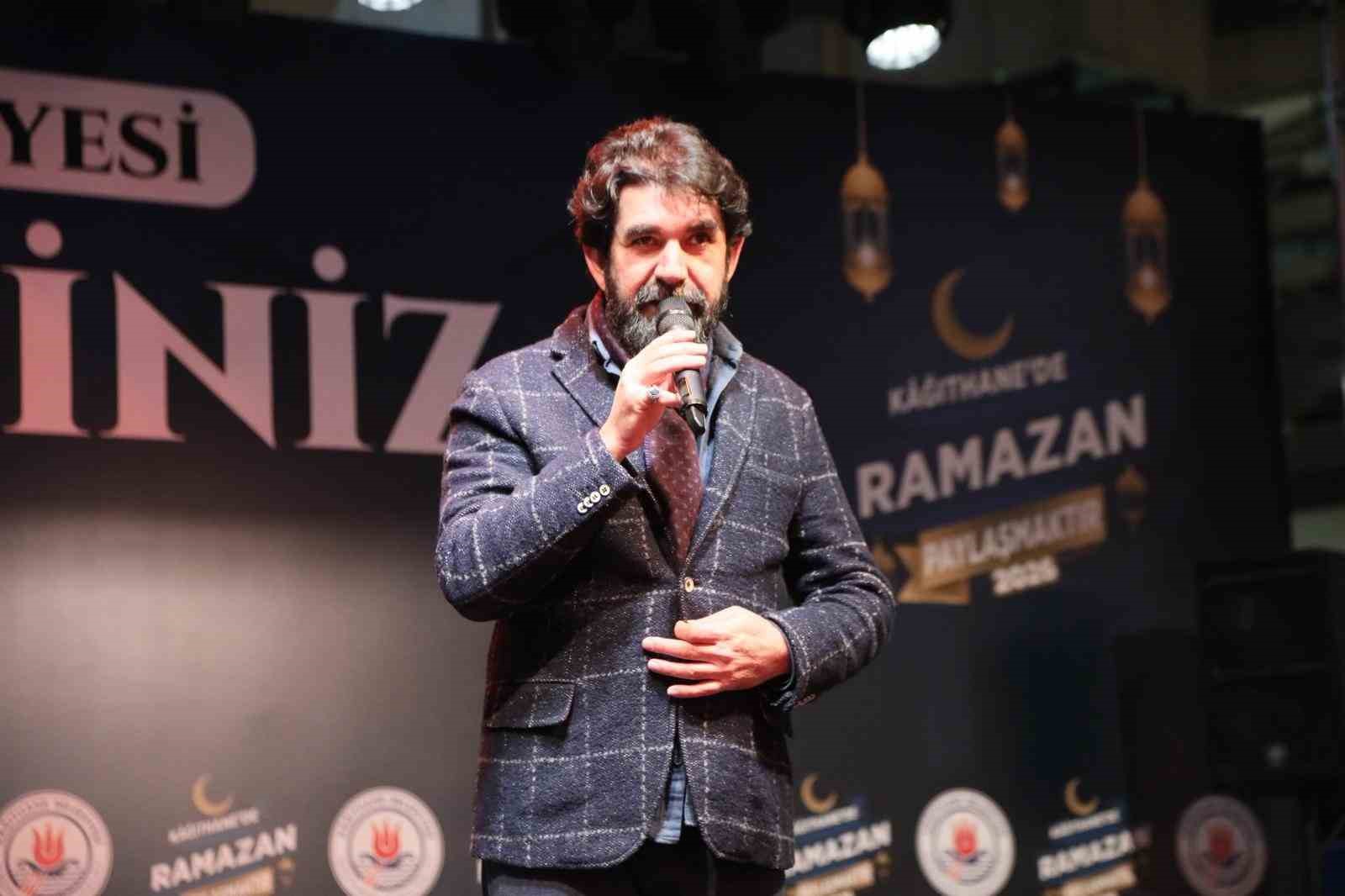 Ömer Karaoğlu ve Serdar Tuncer Kağıthane’de Ramazan coşkusuna ortak oldu
