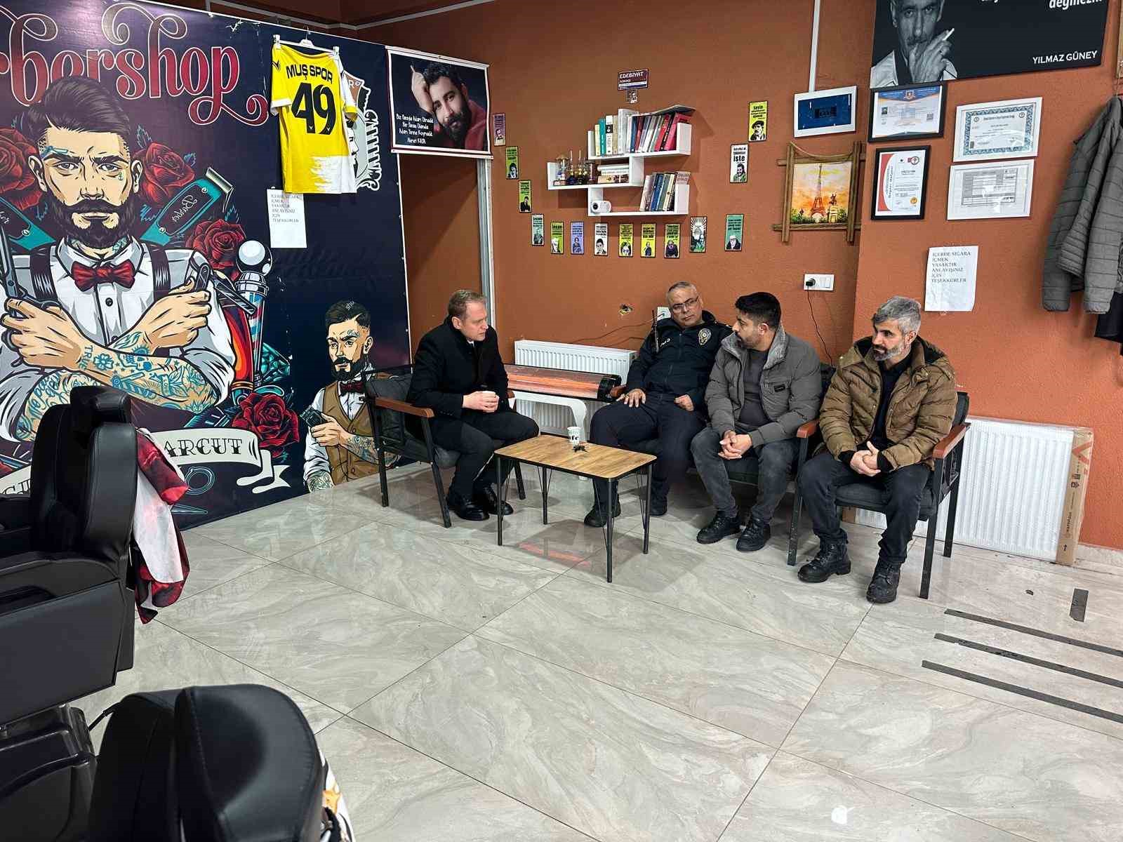 Ömer Övünç Koşansu’dan esnaf ziyareti: "Her zaman sahadayız"
