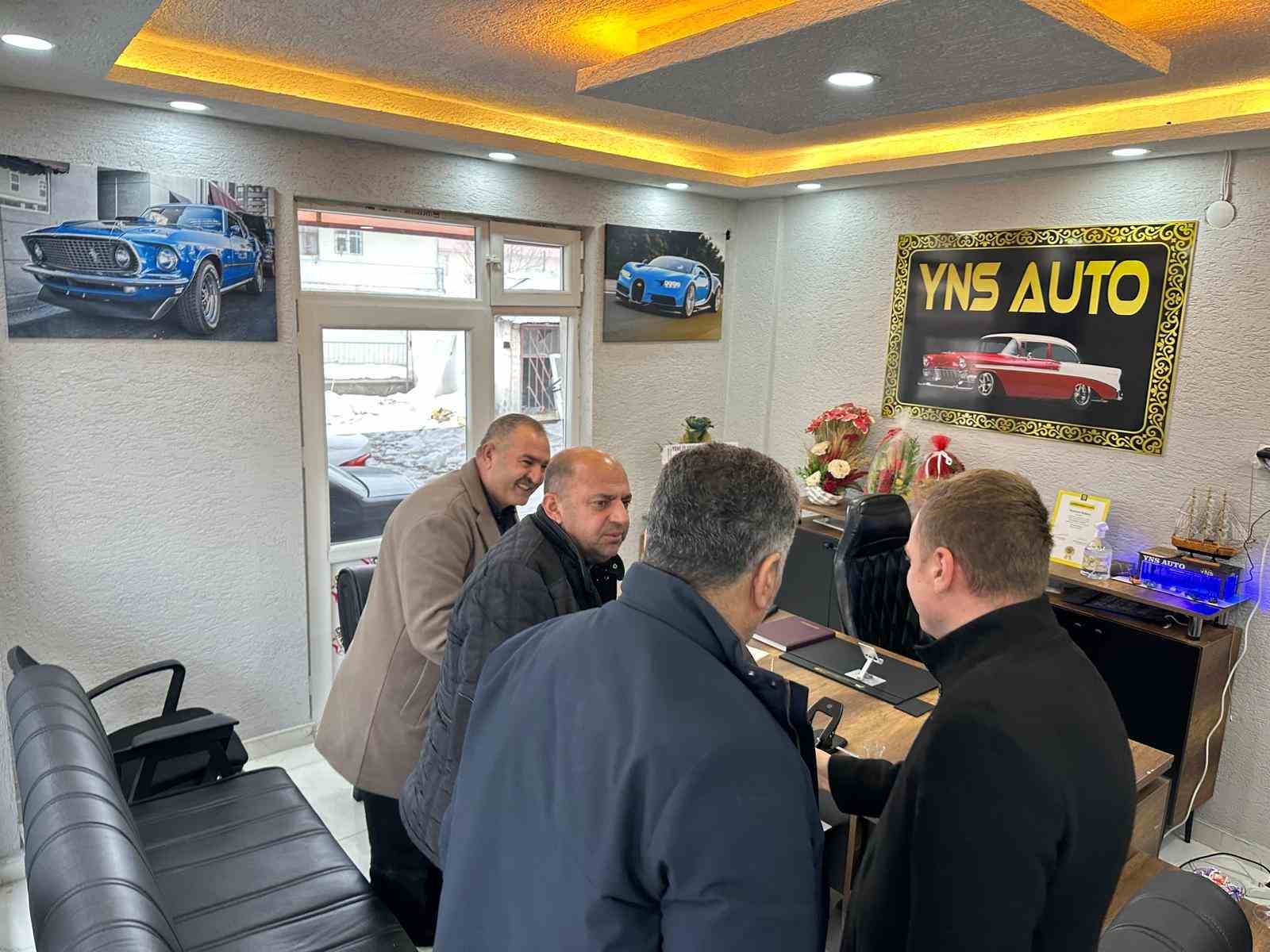 Ömer Övünç Koşansu’dan esnaf ziyareti: "Her zaman sahadayız"
