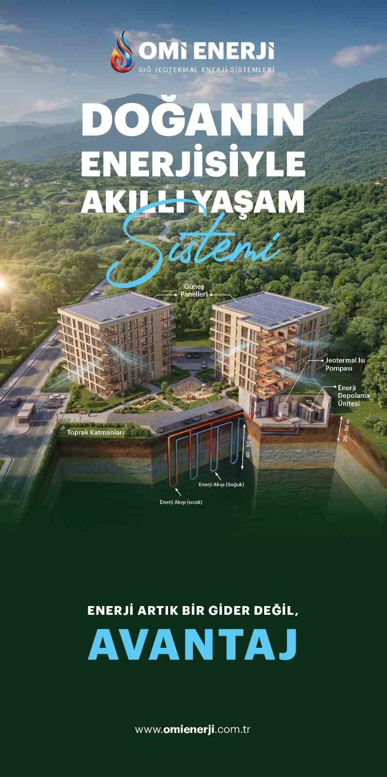 Omi Enerji’den bir ilk: ‘Sığ Jeotermal Enerji’ sistemiyle ısınmada maliyet neredeyse sıfır
