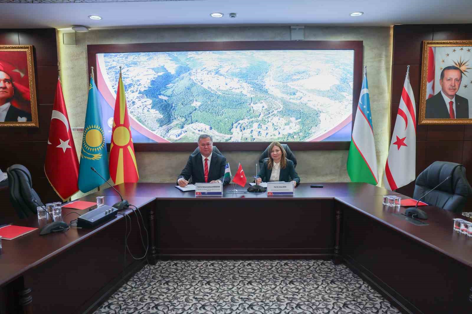 OMÜ ile Özbekistan’daki üniversite arasında akademik iş birliği
