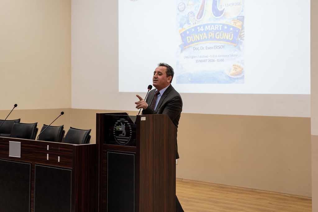OMÜ’de 14 Mart Dünya Pi Günü kutlandı
