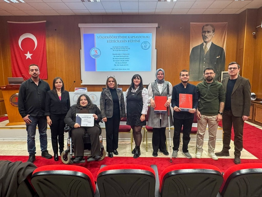 OMÜ’de akademisyenlere ’Kapsayıcılık Eğitimi’

