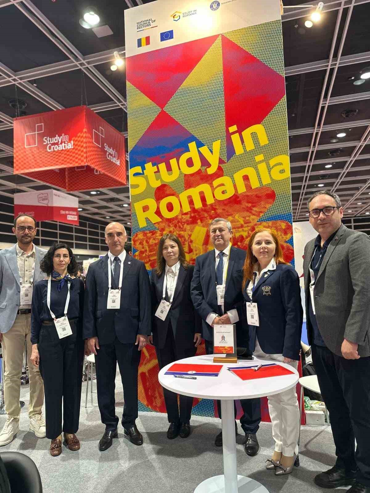 OMÜ’den Romanya’daki üniversite ile ikili iş birliği ve erasmus anlaşması
