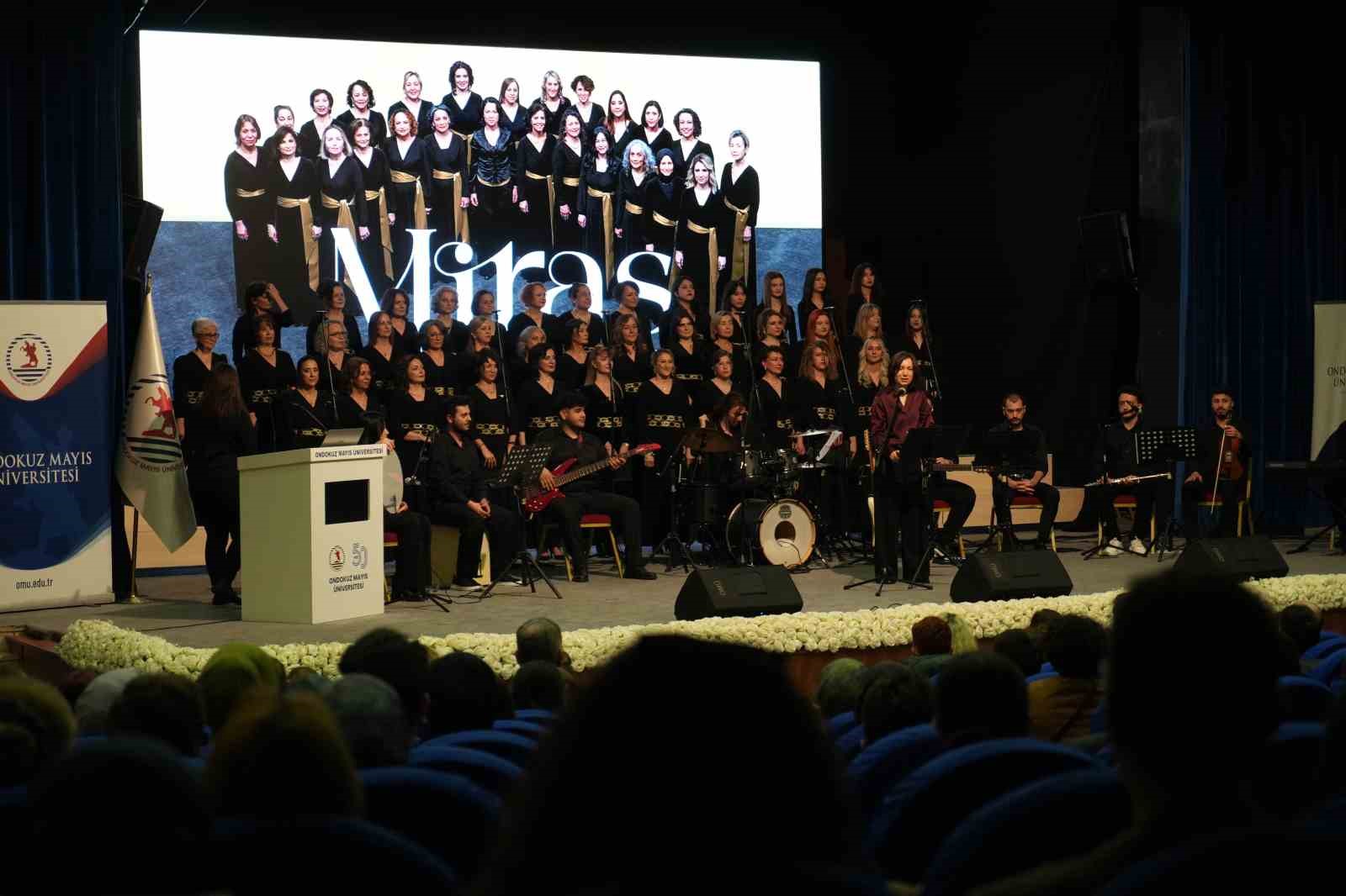 OMÜKAM Kadınlar Korosu’ndan "Miras" konseri
