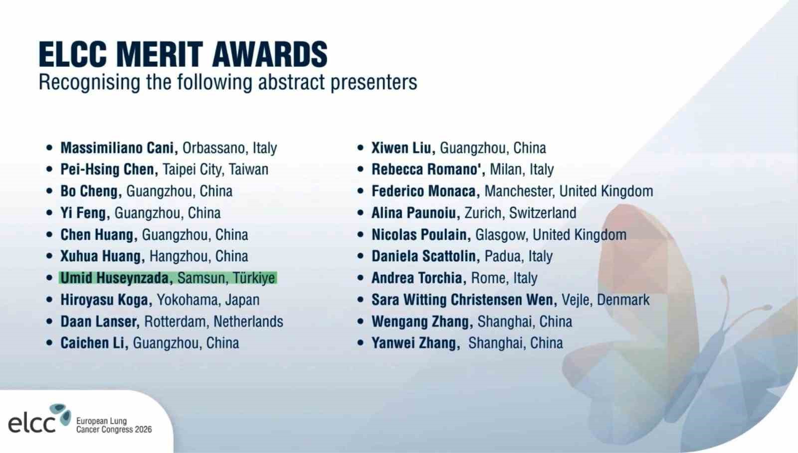 OMÜ’lü tıp öğrencisinden büyük başarı
