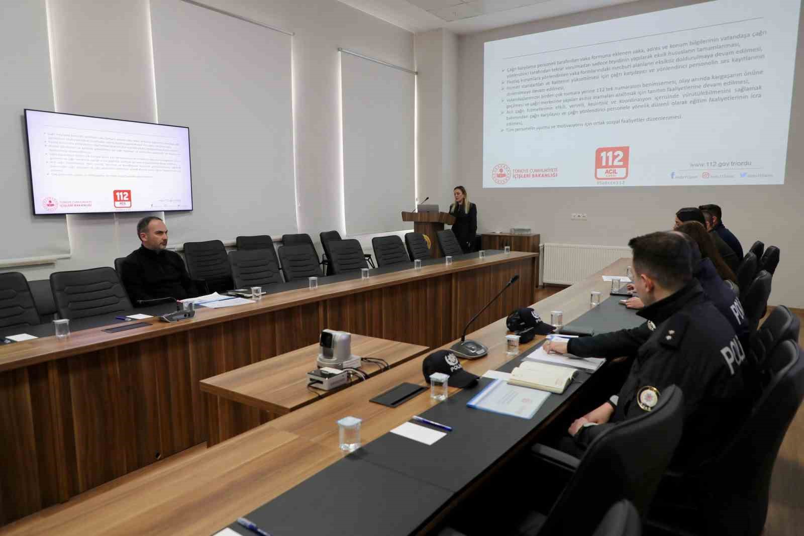 Ordu 112 Acil Çağrı Merkezi’ne yapılan 482 bin çağrı ’asılsız’
