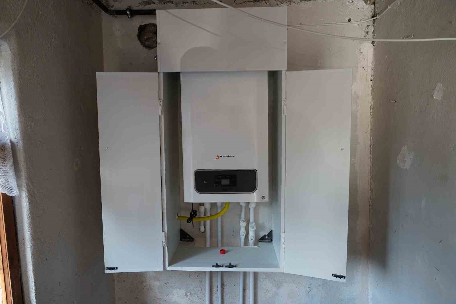 Ordu Büyükşehir 124 aileyi doğal gaza kavuşturdu
