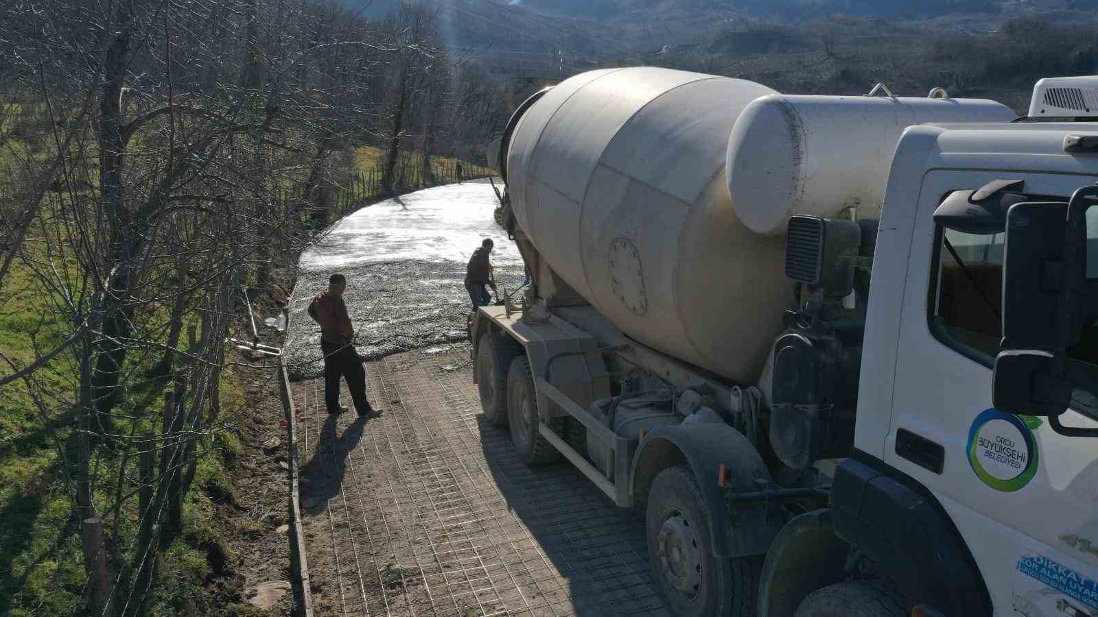 Ordu’da 30 yılık yol sorunu çözüme kavuşuyor
