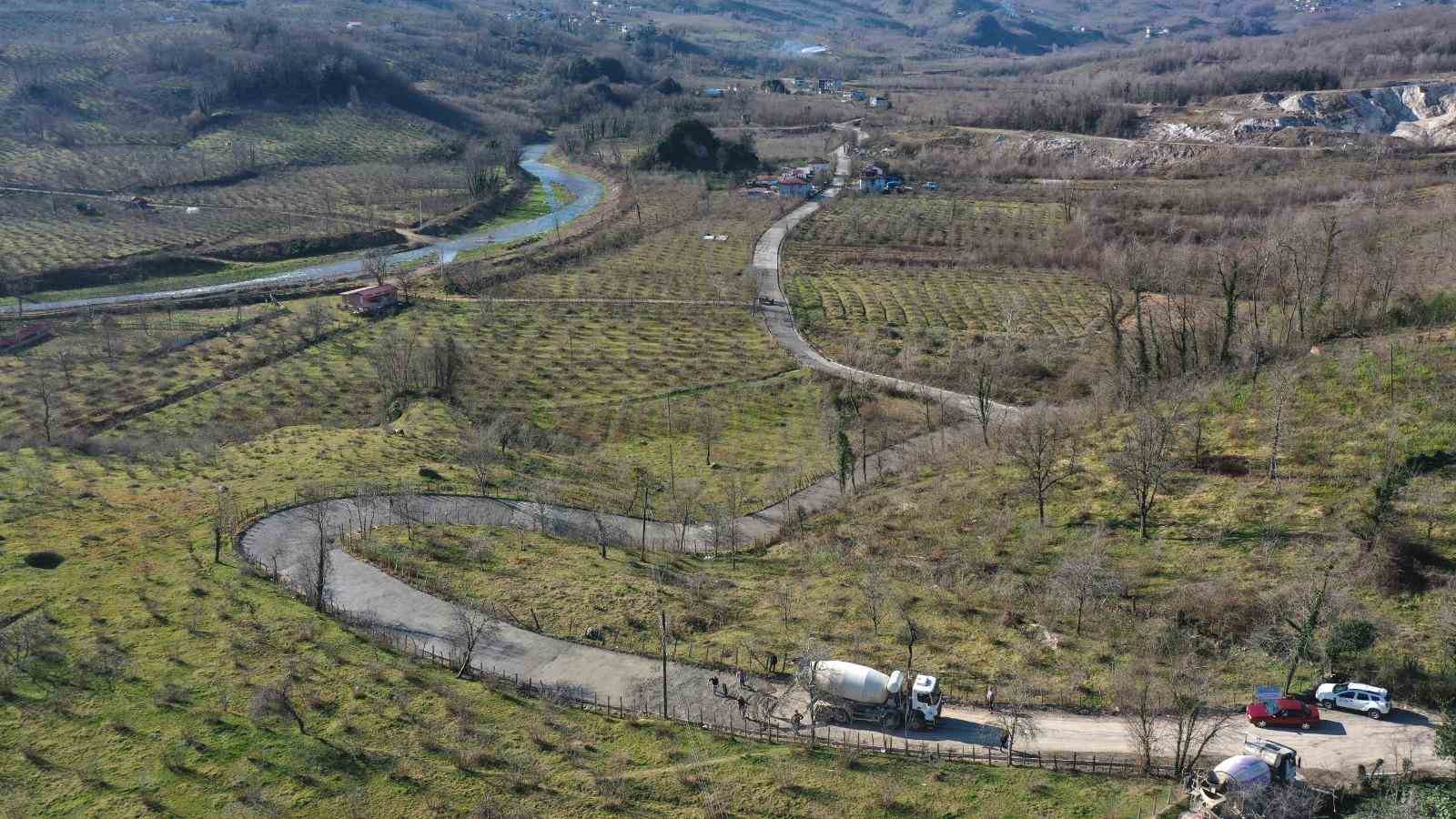 Ordu’da 30 yılık yol sorunu çözüme kavuşuyor
