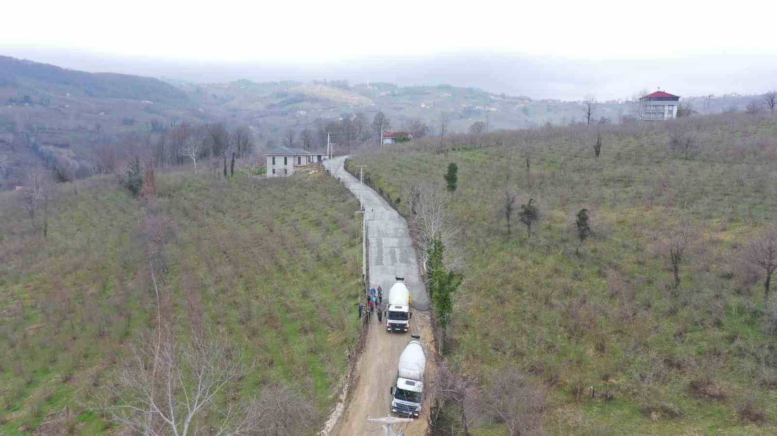 Ordu’da 7 yılda 2 bin 200 kilometre yol konfora kavuşturuldu
