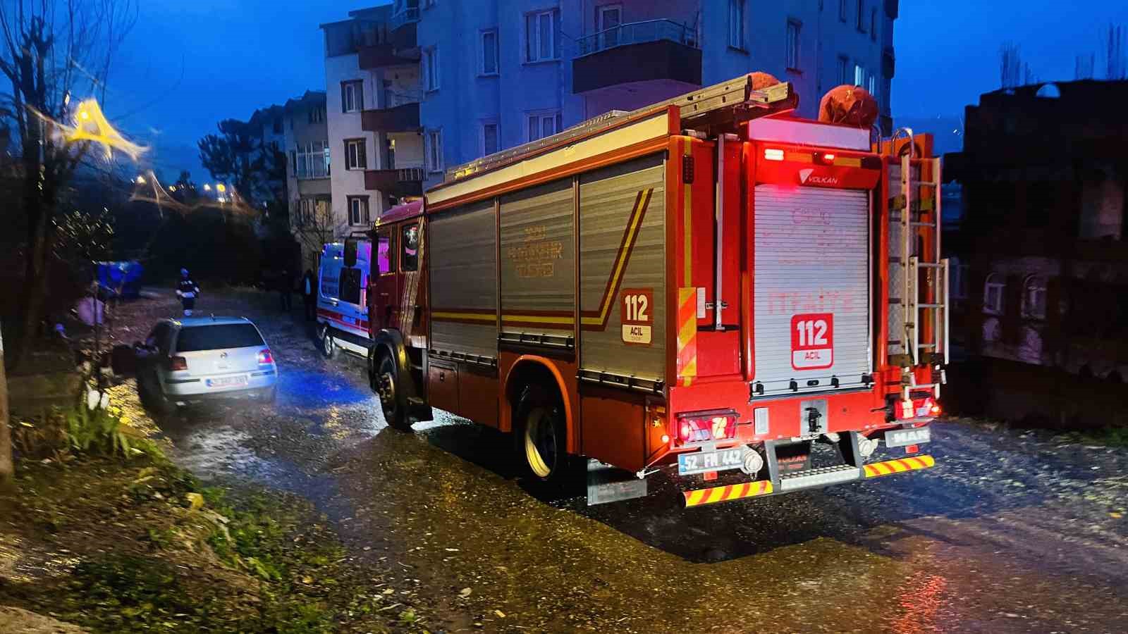 Ordu’da asılsız yangın ihbarı ekipleri alarma geçirdi
