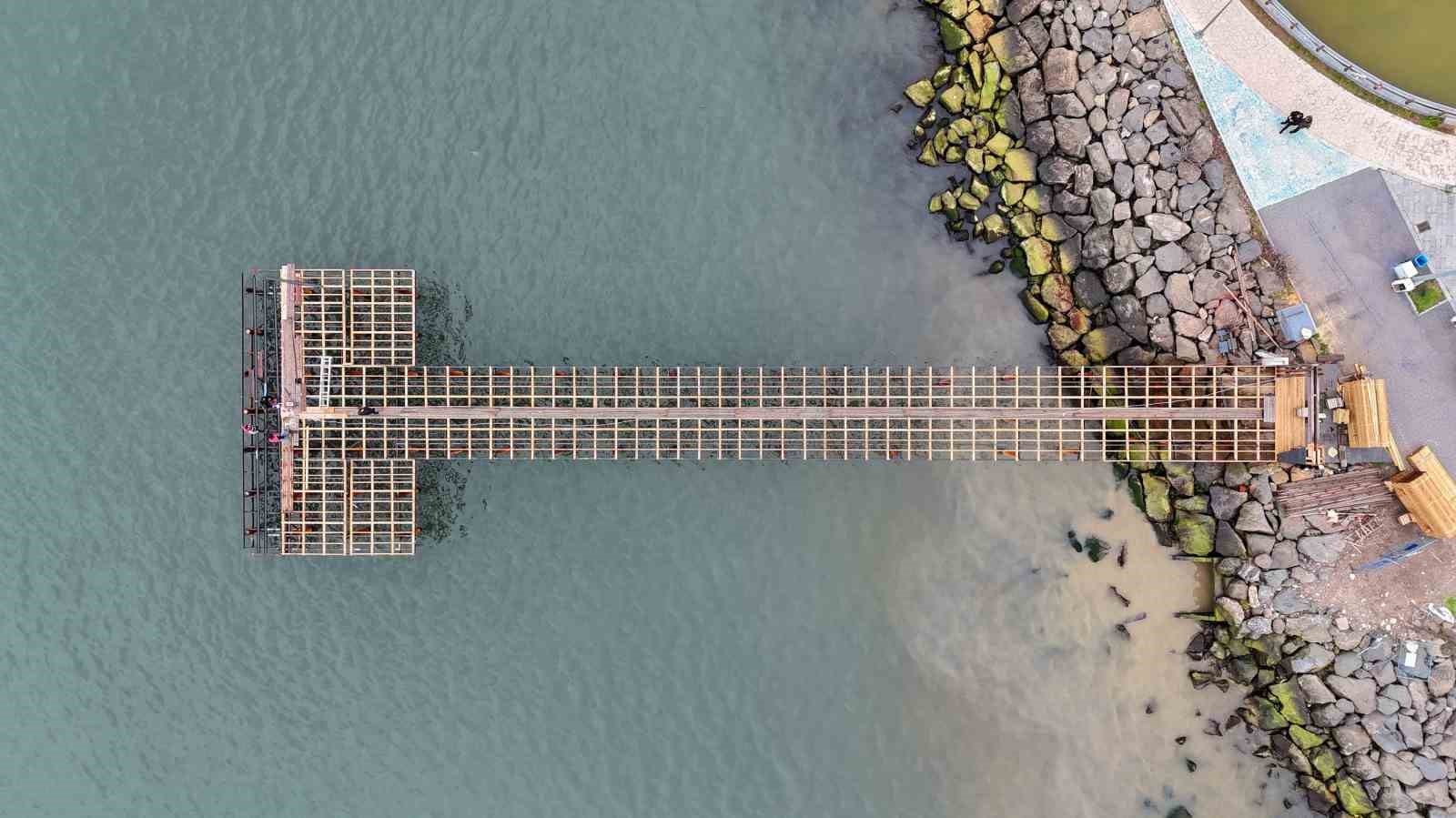 Ordu’da Ay Işığı İskelesi yenileniyor
