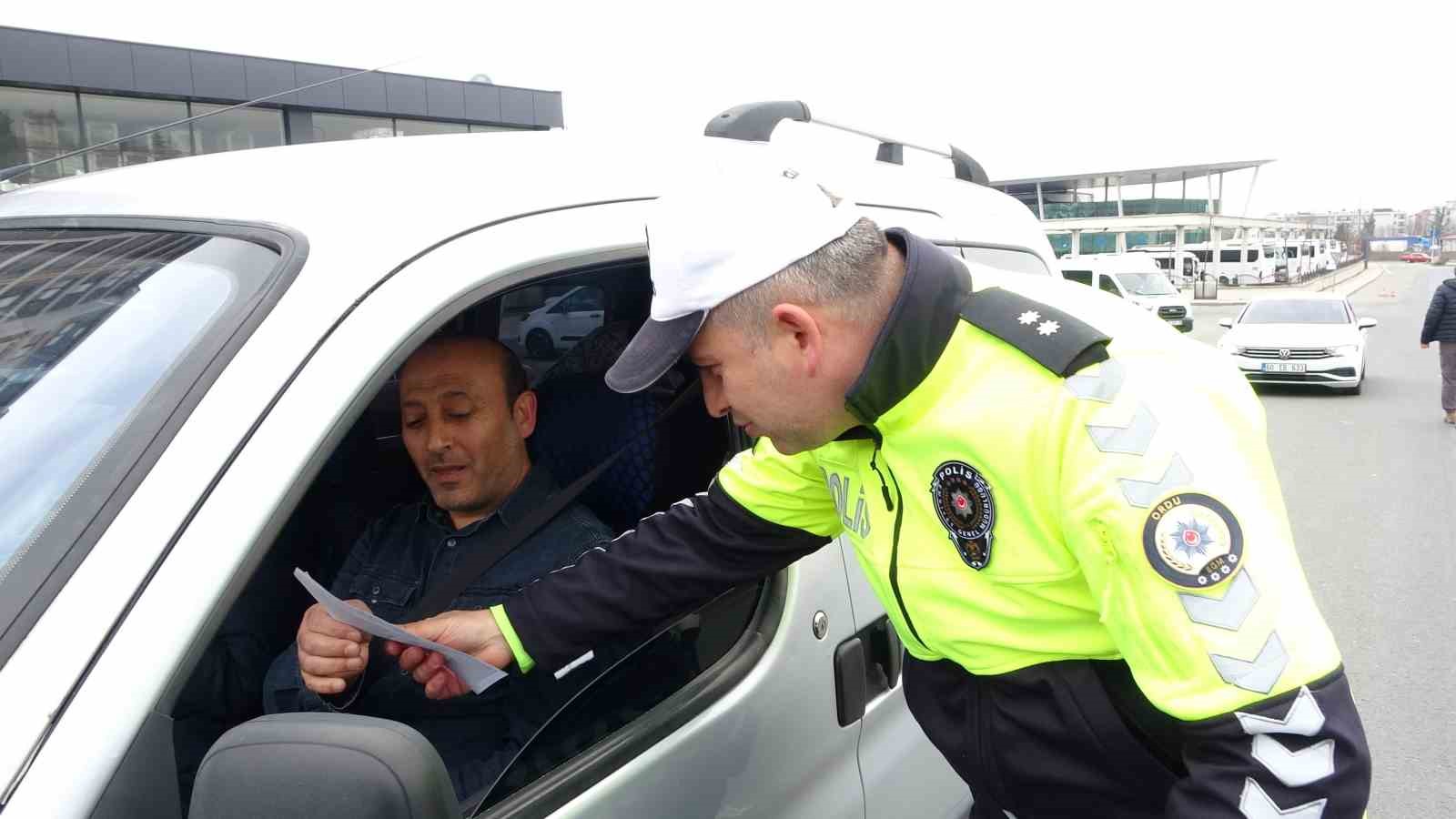 Ordu’da bayram tedbirleri arttı: Trafikte "sıfır can kaybı" hedefi
