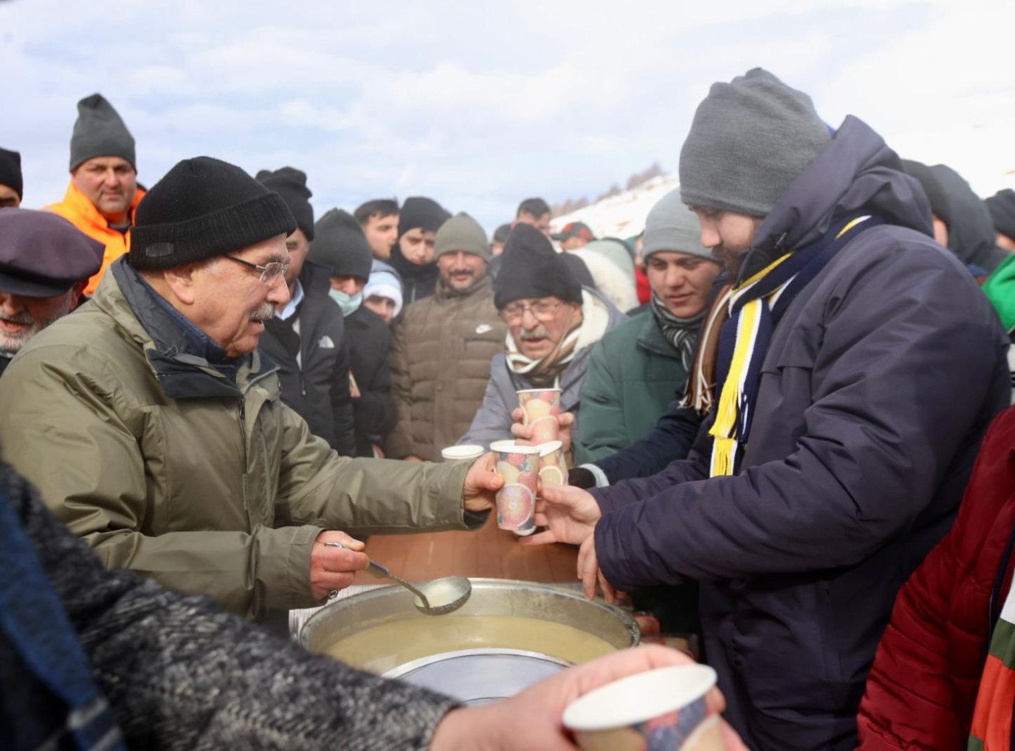 Ordu’da bin 700 rakımlı yaylada renkli kar festivali
