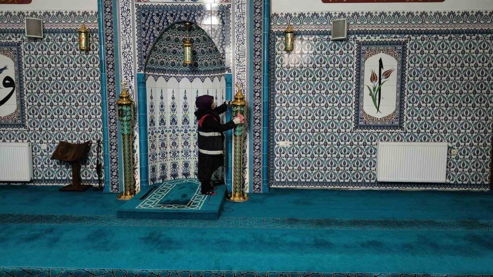 Ordu’da camilerde Ramazan temizliği
