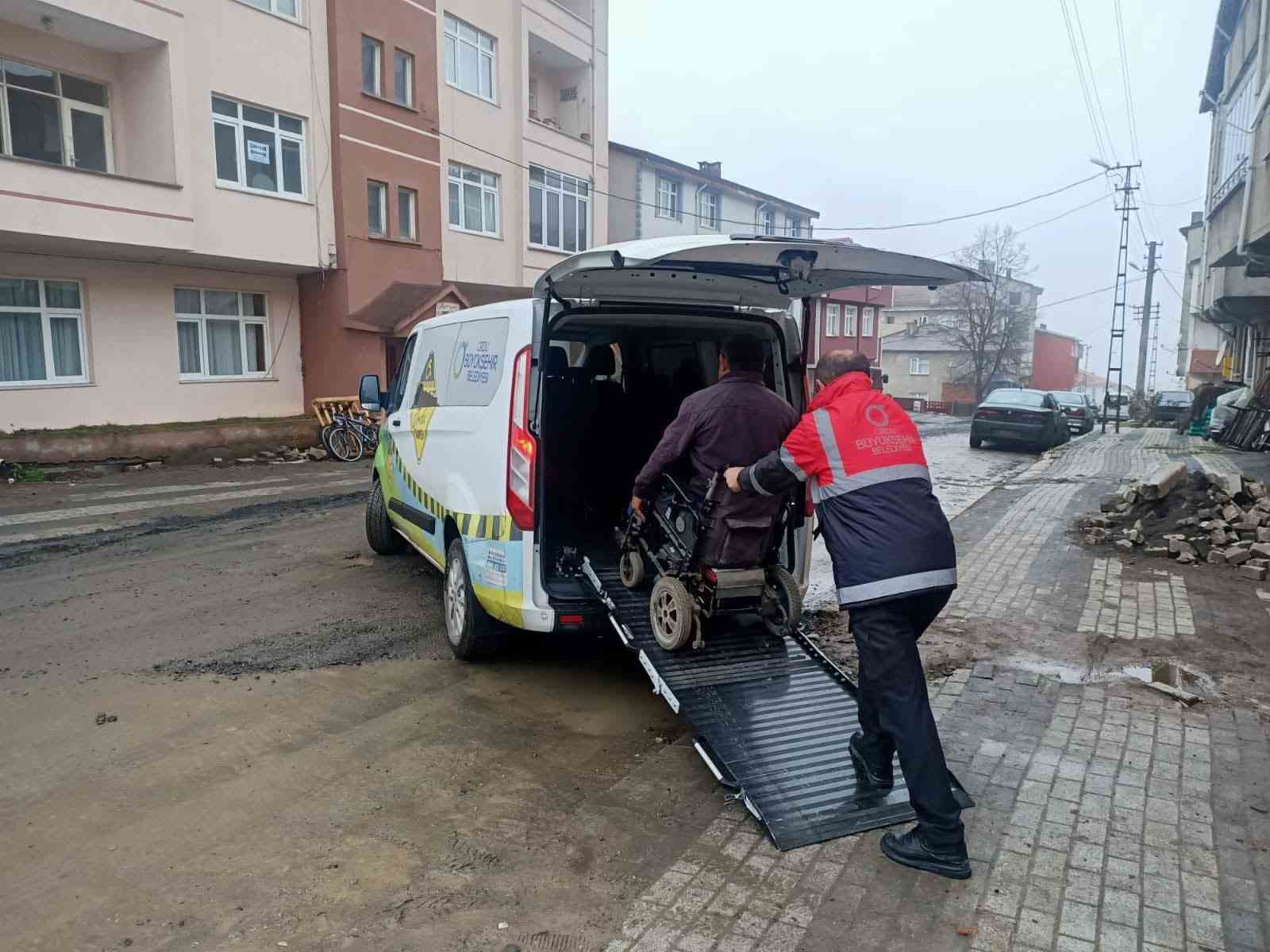 Ordu’da engelsiz taksi, hayatları kolaylaştırıyor
