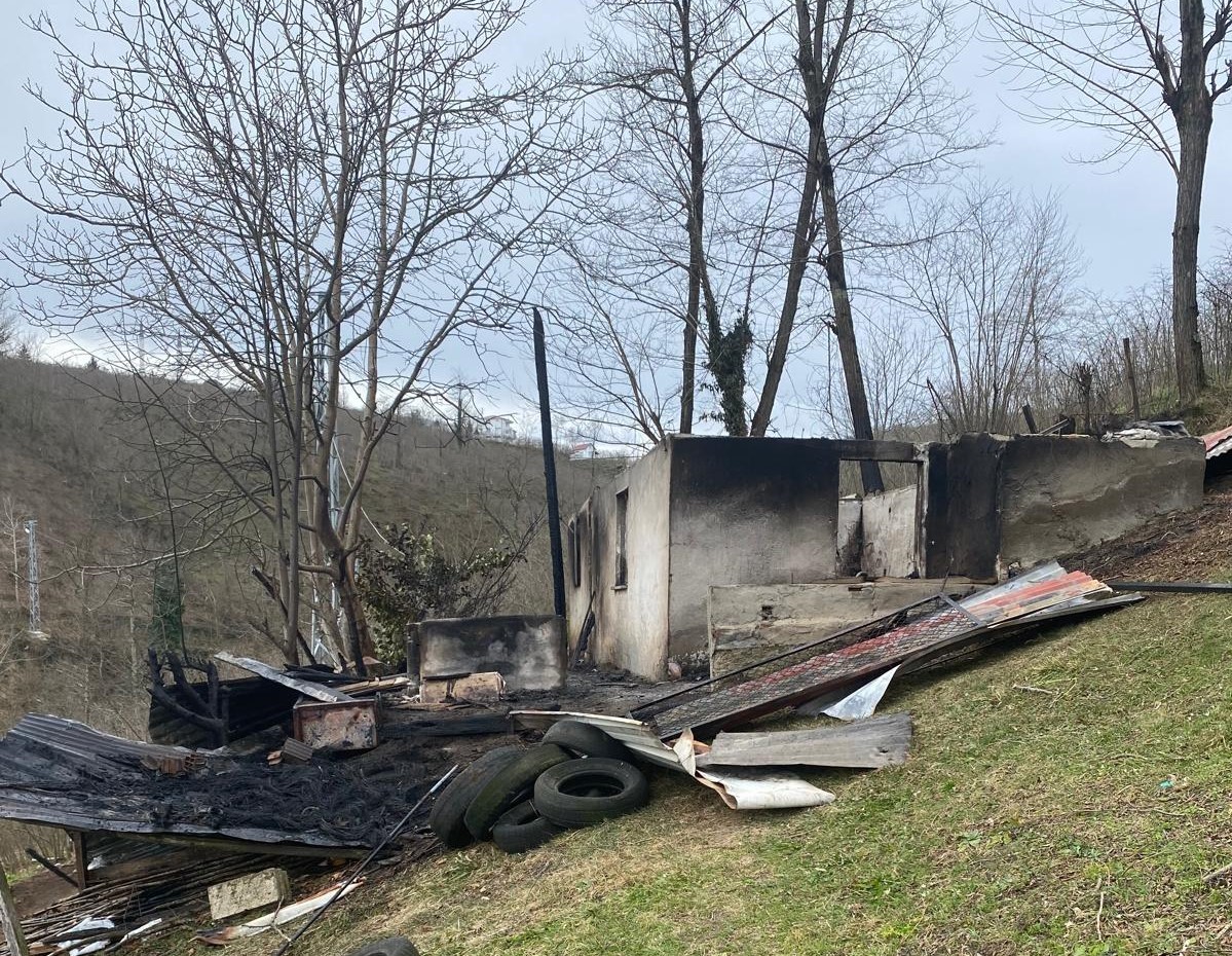 Ordu’da ev yangını
