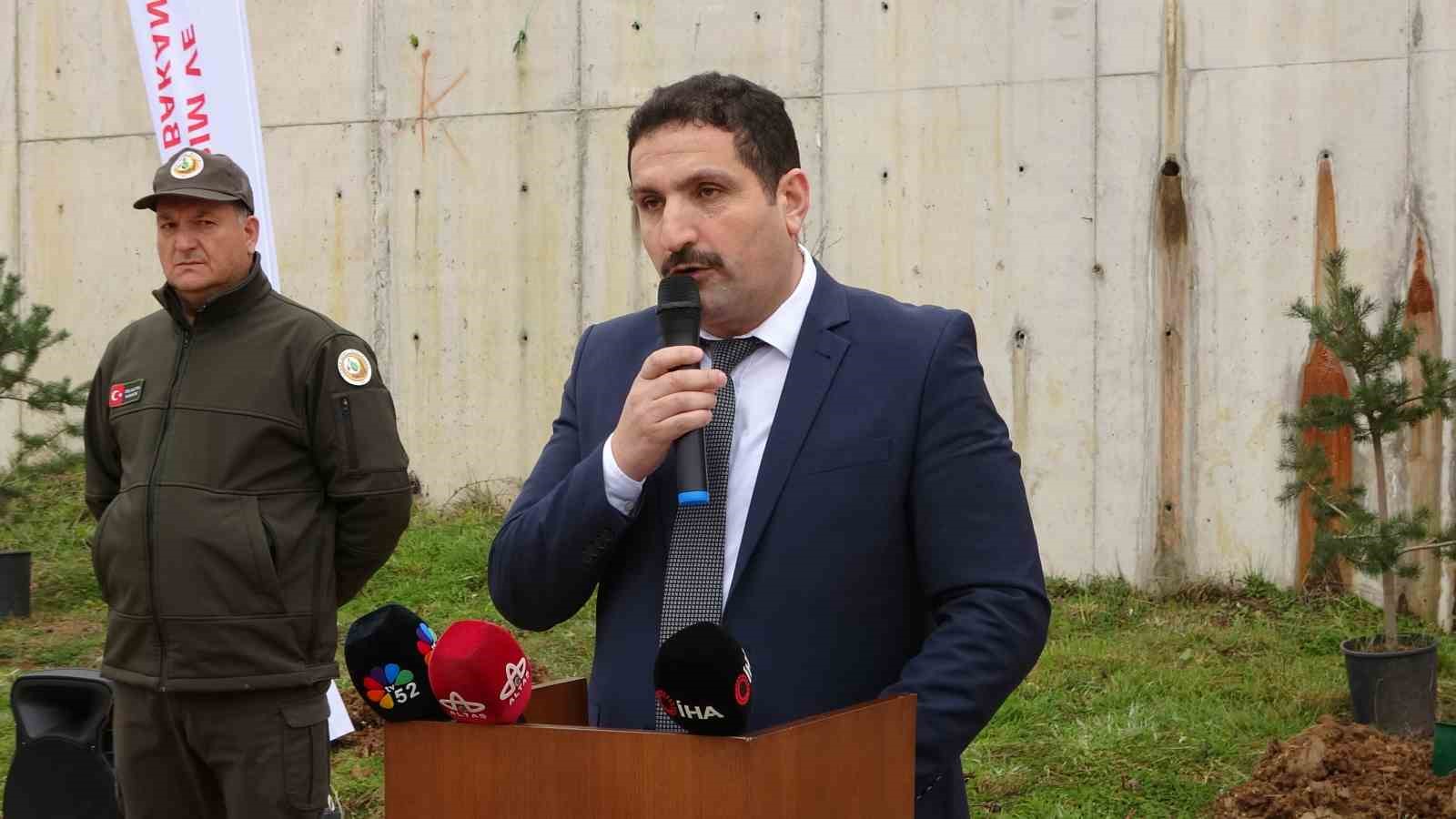 Ordu’da fidanlar topraklar buluşturuldu
