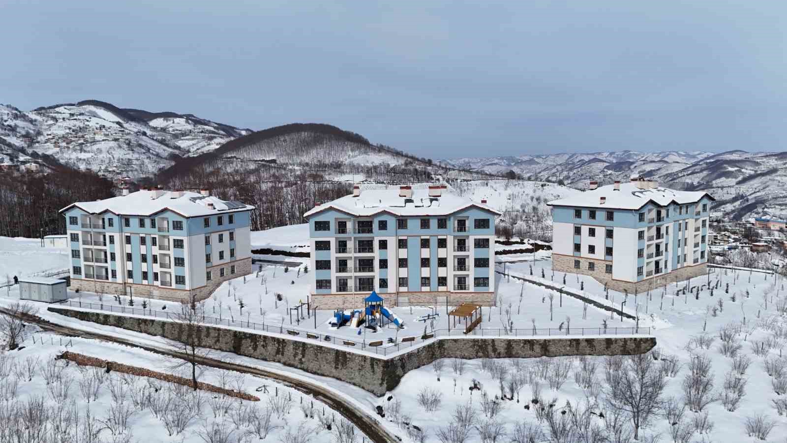 Ordu’da heyelan, 80 haneyi etkilemişti: Vatandaşlar yeni evlerine kavuşuyor
