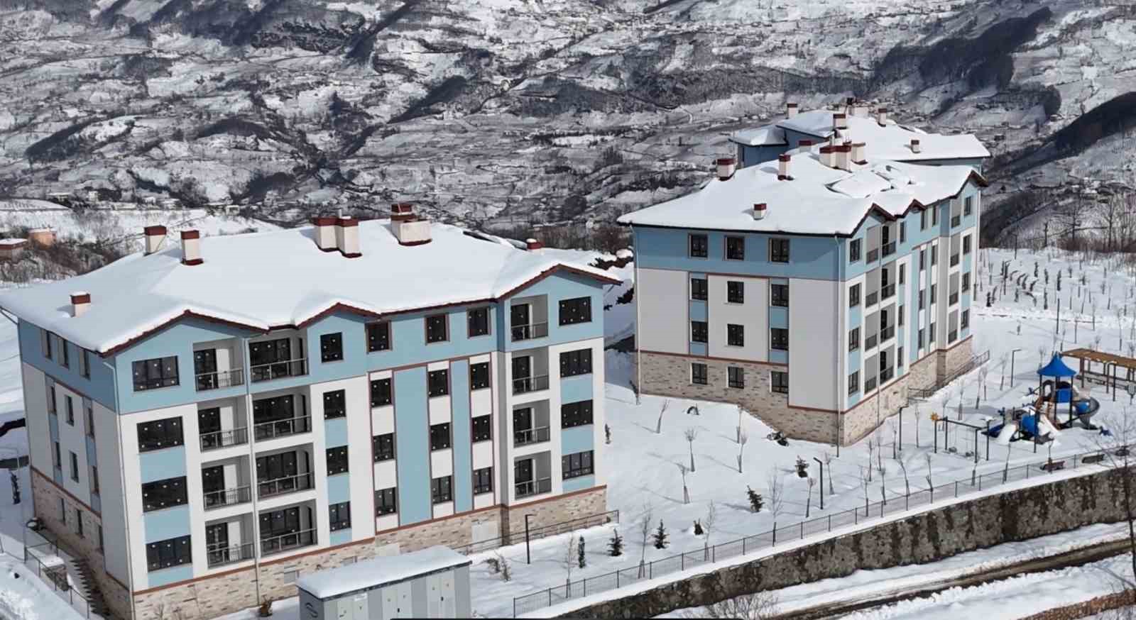 Ordu’da heyelan, 80 haneyi etkilemişti: Vatandaşlar yeni evlerine kavuşuyor
