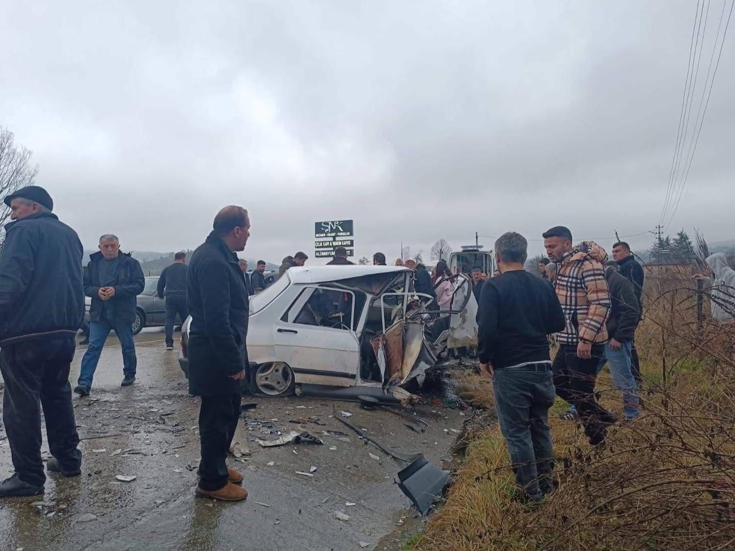 Ordu’da iki otomobil çarpıştı: 2 yaralı
