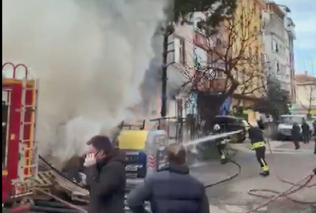 Ordu’da iş yeri deposunda yangın
