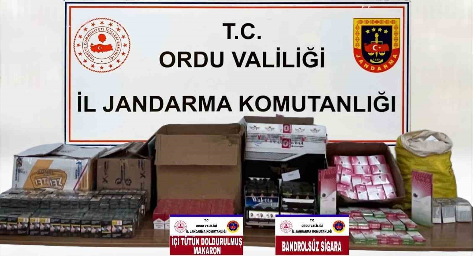 Ordu’da jandarma aranan 48 şüpheliyi yakaladı
