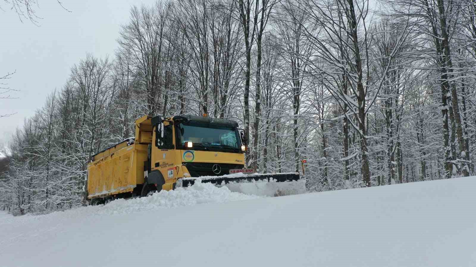 Ordu’da karla mücadele: 3 günde toplam 18 bin km yol ulaşıma açıldı
