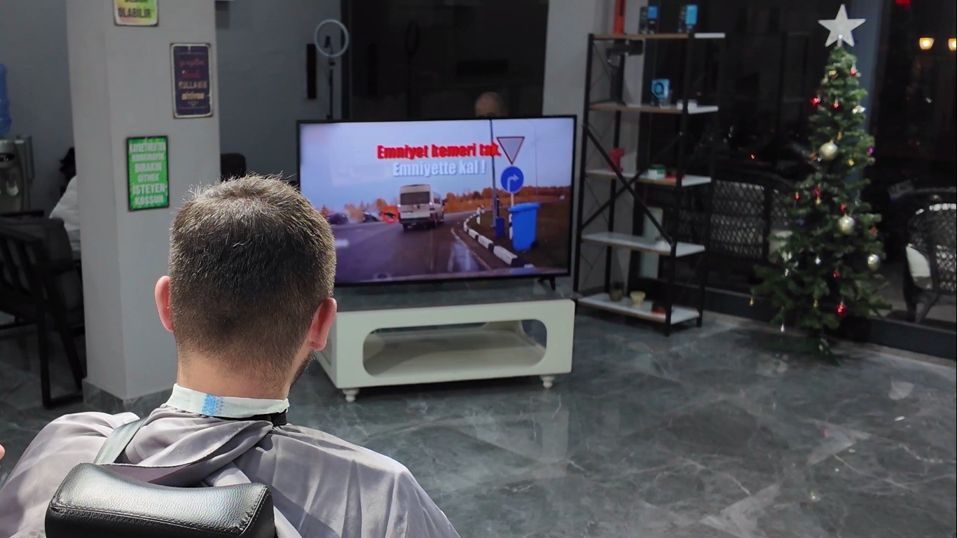 Ordu’da kuaför salonlarında trafik güvenliği projesi
