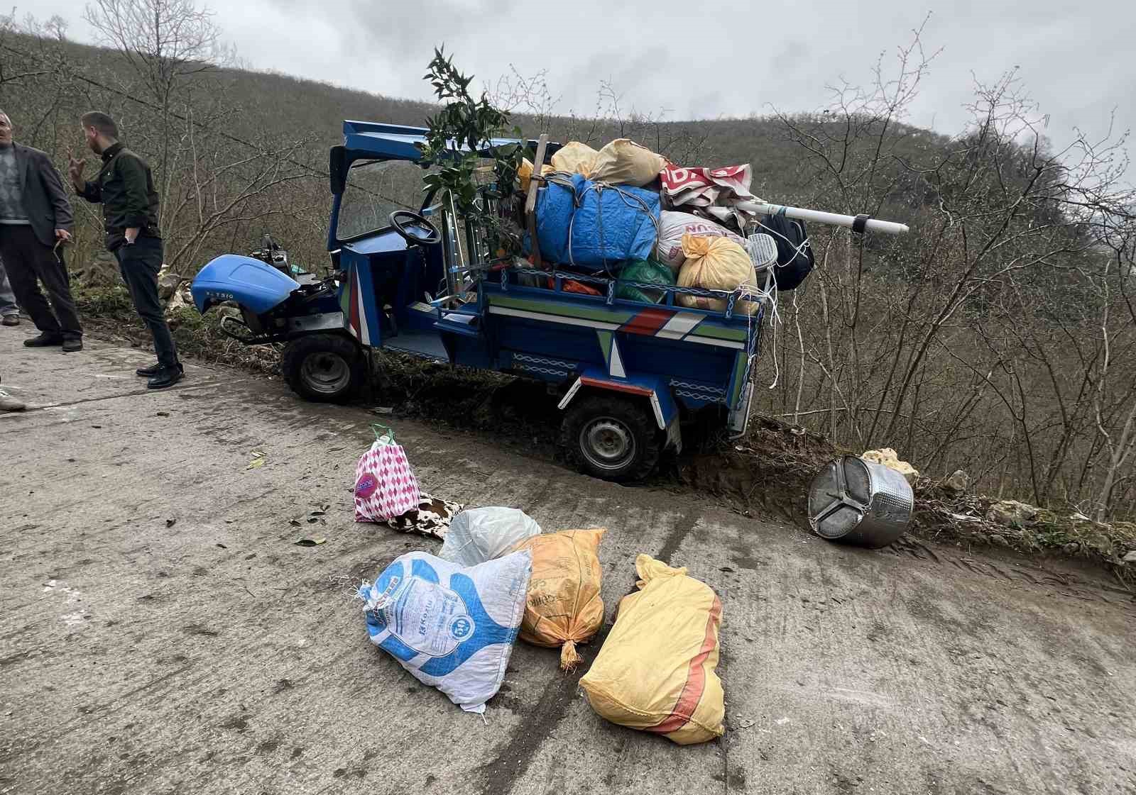 Ordu’da patpat kazası: 1’i ağır 2 yaralı
