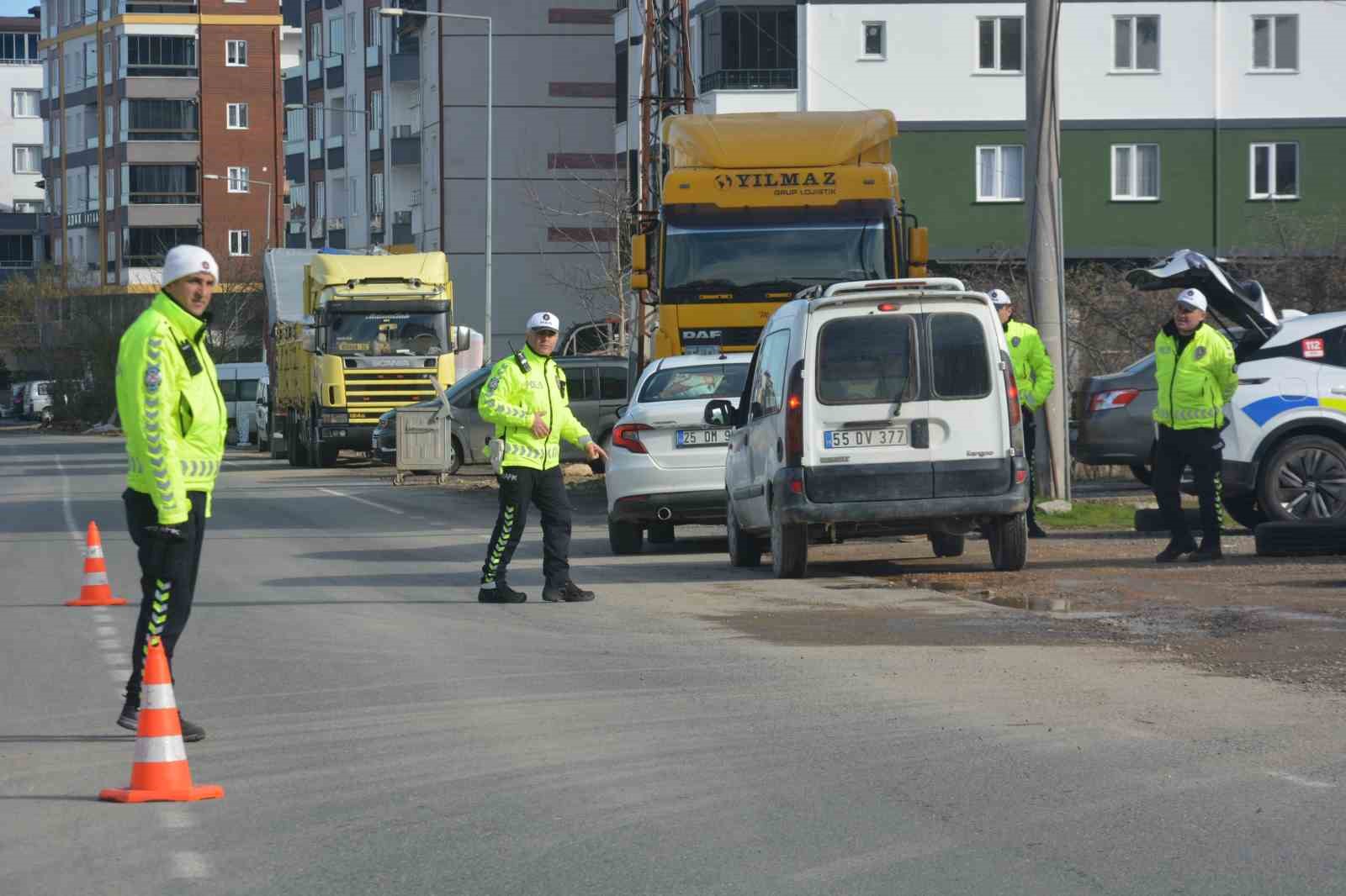 Ordu’da trafik güvenliği için denetimler sürüyor
