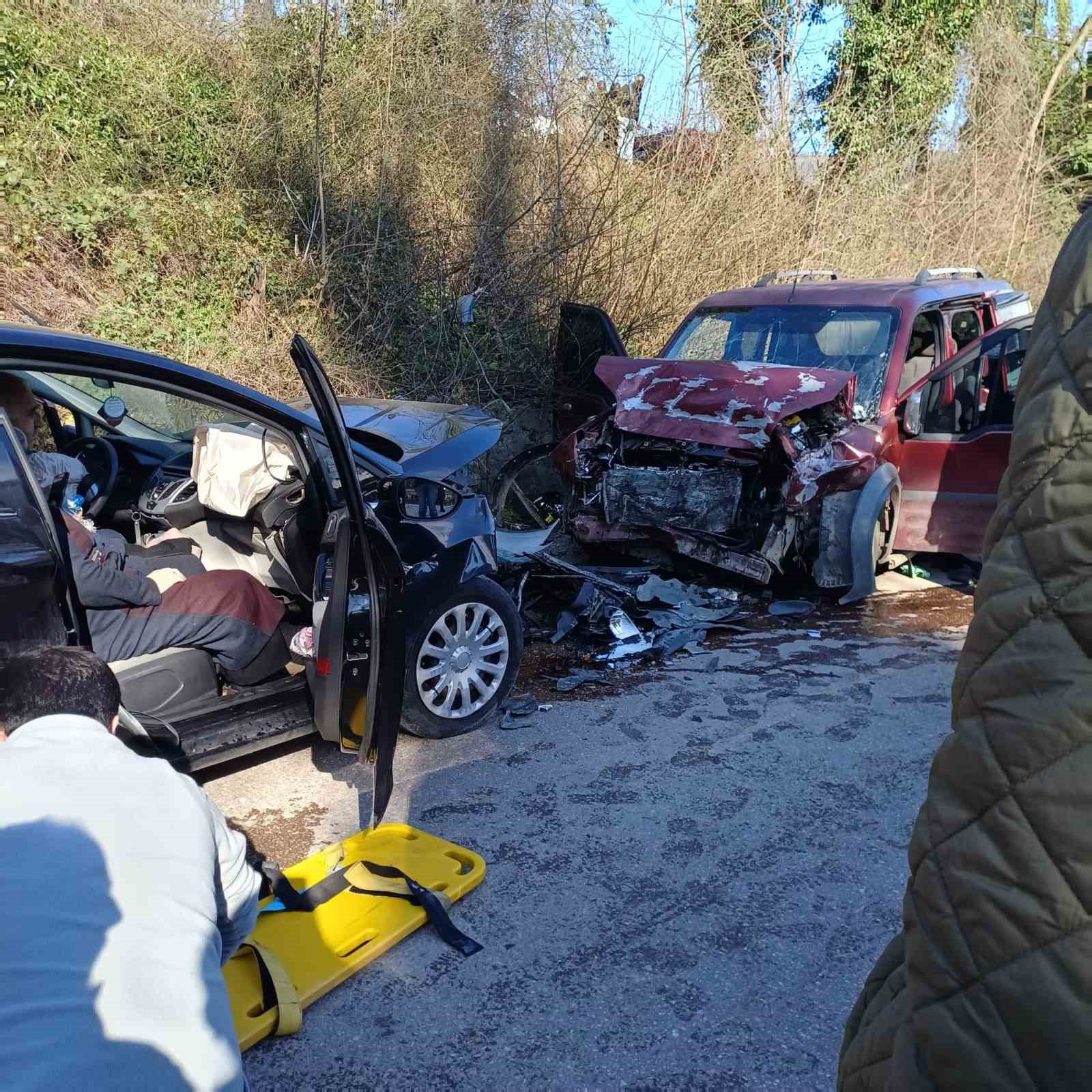 Ordu’da trafik kazası: 6 yaralı
