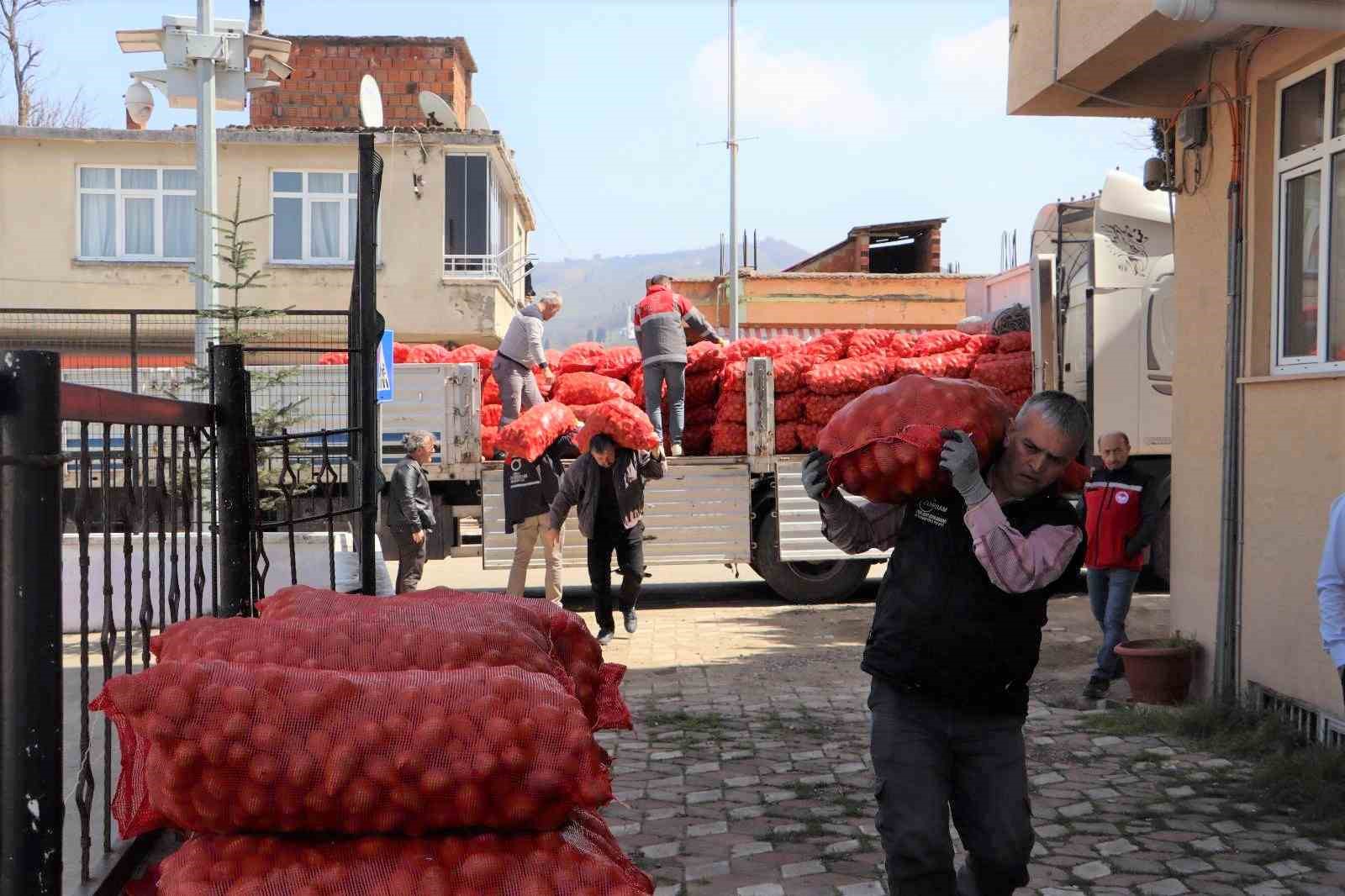 Ordu’da üreticilere 45 ton tohumluk patates dağıtıldı
