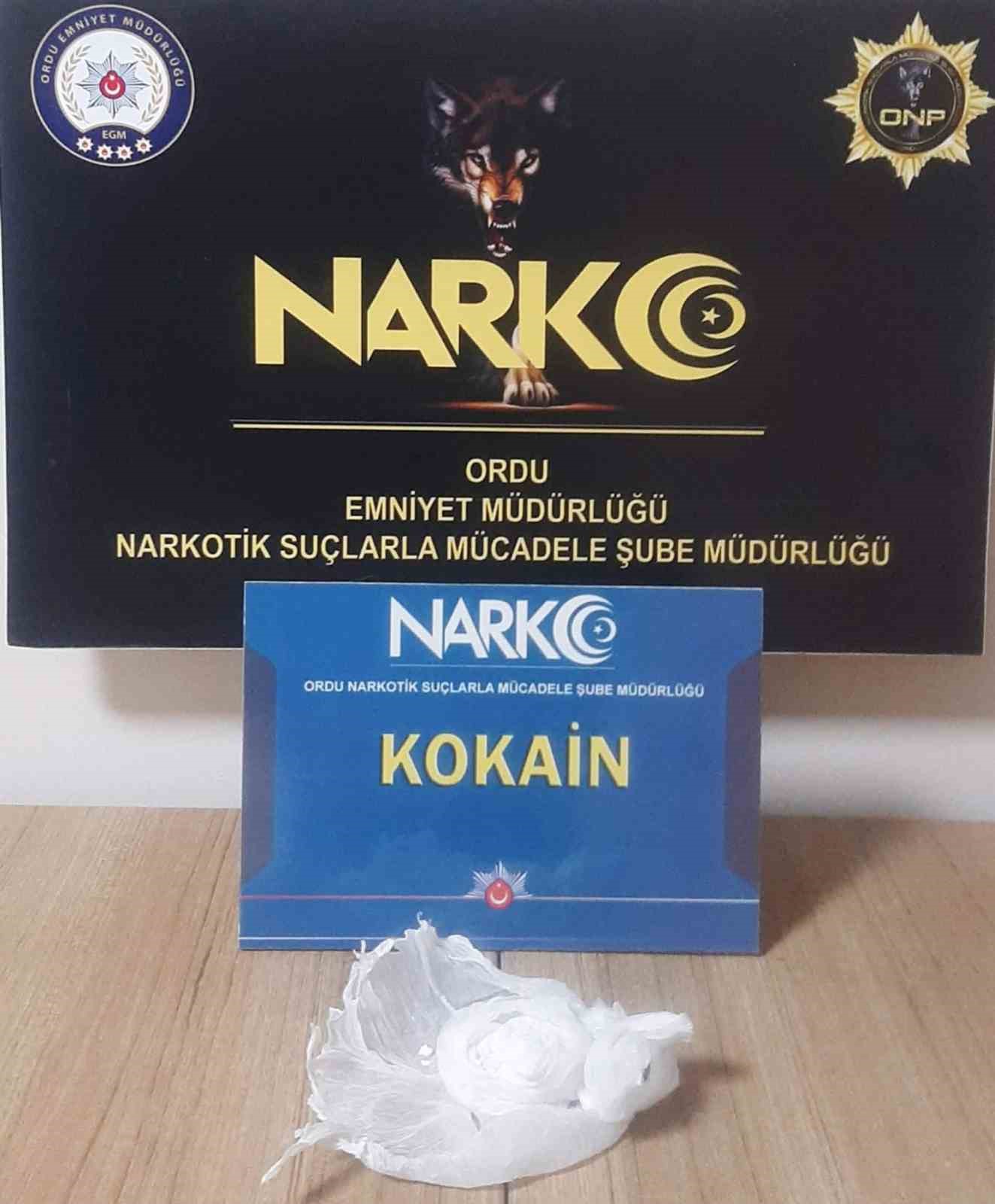 Ordu’da uyuşturucu operasyonlarında 2 tutuklama
