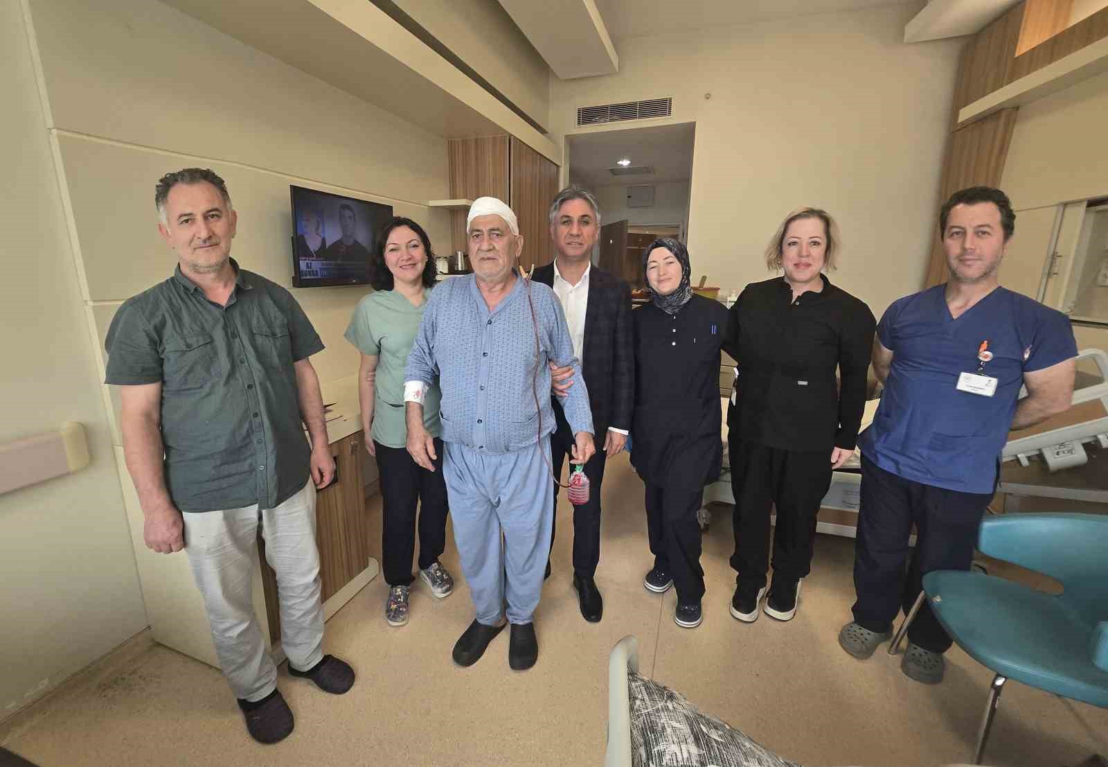 Ordu’da yaşlı hasta beyin tümörü ameliyatıyla sağlığına kavuştu
Ordu’da yaşlı hasta beyin tümörü ameliyatıyla sağlığına kavuştu