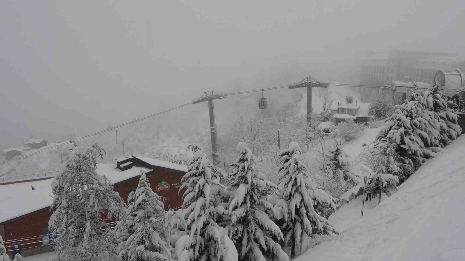 Ordu’da yeni yılın ilk kar yağışı etkili oldu
