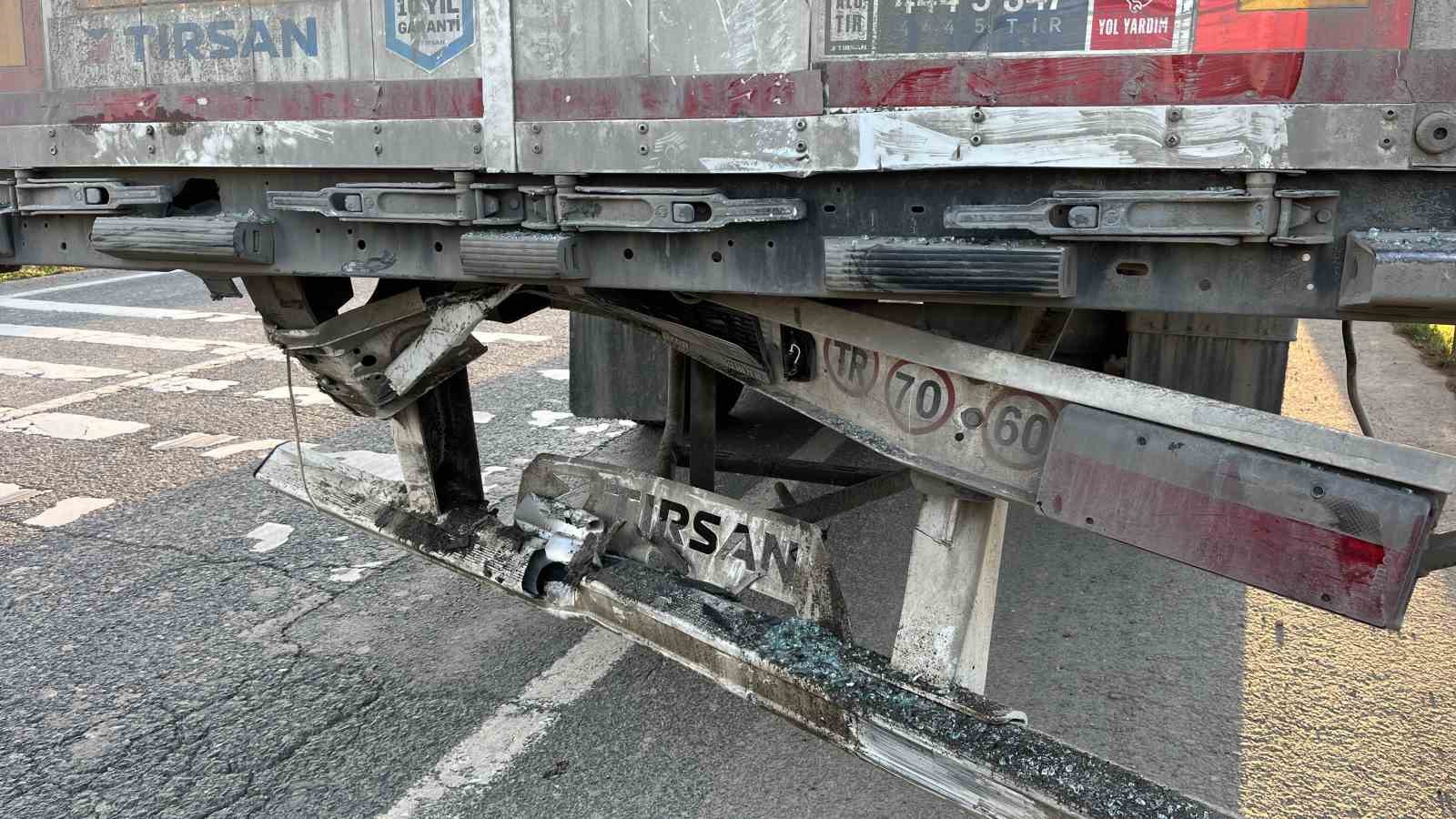 Ordu’da yolcu otobüsü ile tır çarpıştı: 4 yaralı
