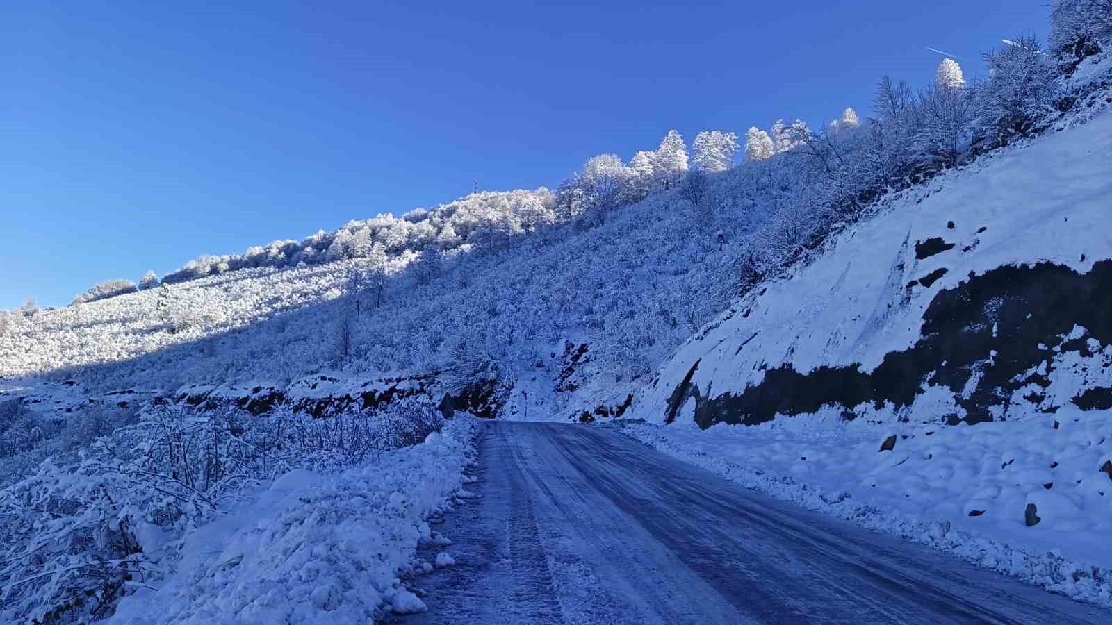 Ordu’nun 13 ilçesinde eğitime kar engeli
