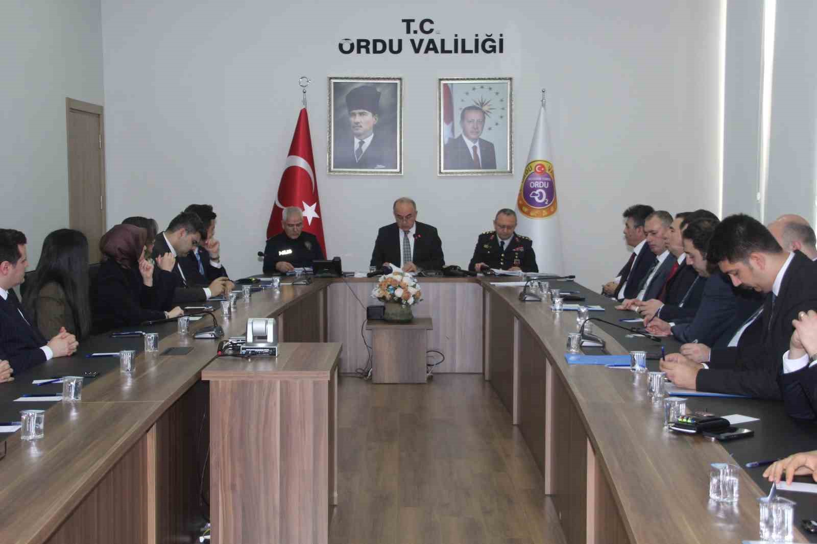 Ordu’nun 2025 asayiş raporu: Suç oranları azalıyor, suçların aydınlanma oranları artıyor
