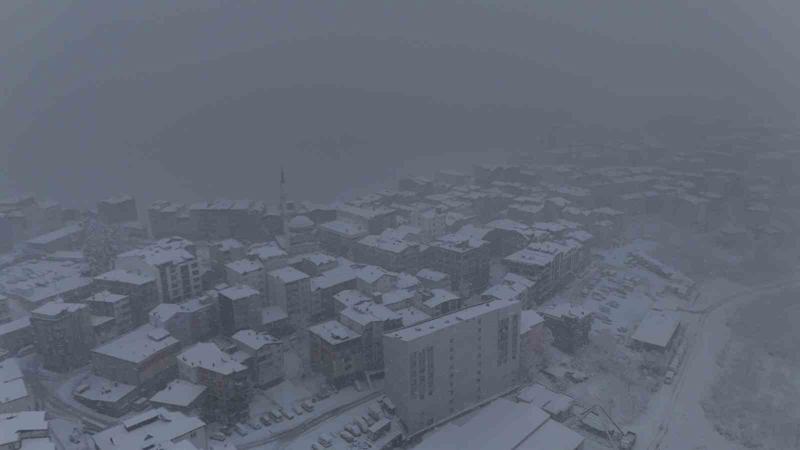 Ordu’nun yükseklerinde kar yağışı
