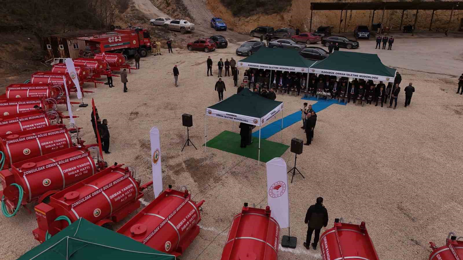 Orman köylerine 20 yeni tanker, yanan sahalara da tohumlama
