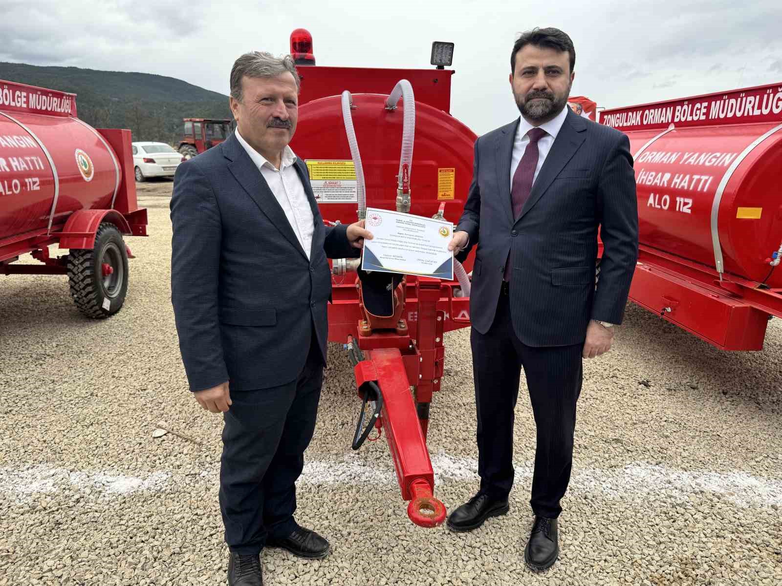 Orman köylerine 20 yeni tanker, yanan sahalara da tohumlama
